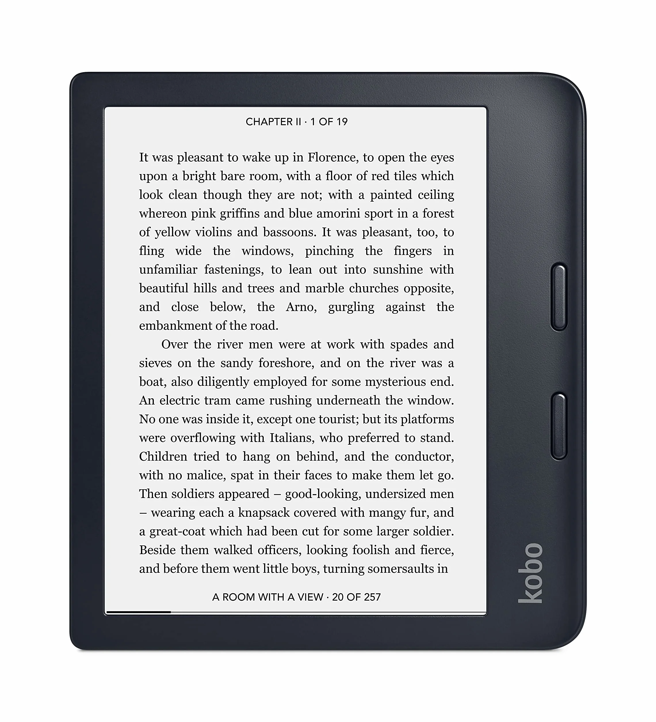 Kobo Libra 2 | eReader | Touchscreen impermeabile da 7" | Antiriflesso | Luminosità e temperatura colore regolabili | Riduzione luce blu | eBook | WiFi | 32 GB | Tecnologia Carta E Ink (Nero)