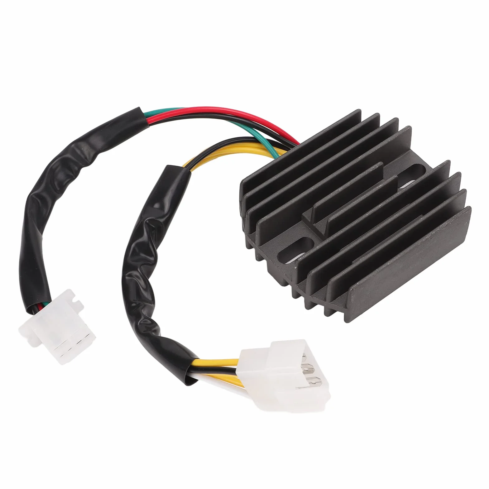Raddrizzatore Regolatore 12V Raddrizzatore di Tensione per Moto in Lega di Alluminio 31600 Ma6 000 Carica Stabile Dissipazione del Calore Installazione Semplice per CB700SC CB750 CB900 CB1000C