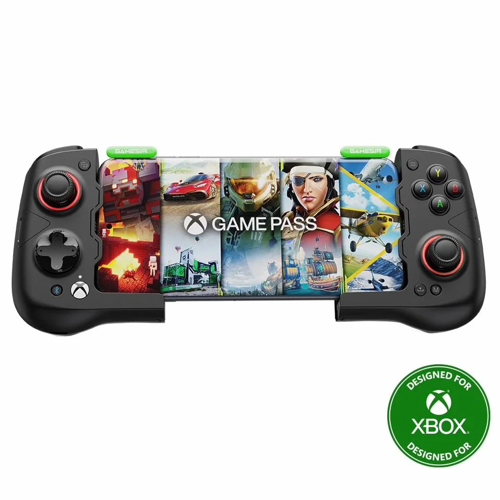 GameSir X4 Aileron Bluetooth Controller per Android,Mobile Gaming Controller with Hall Effect Joysticks, Gioca con Xbox, Call of Duty, Fortnite e altro ancora - Licenza ufficiale