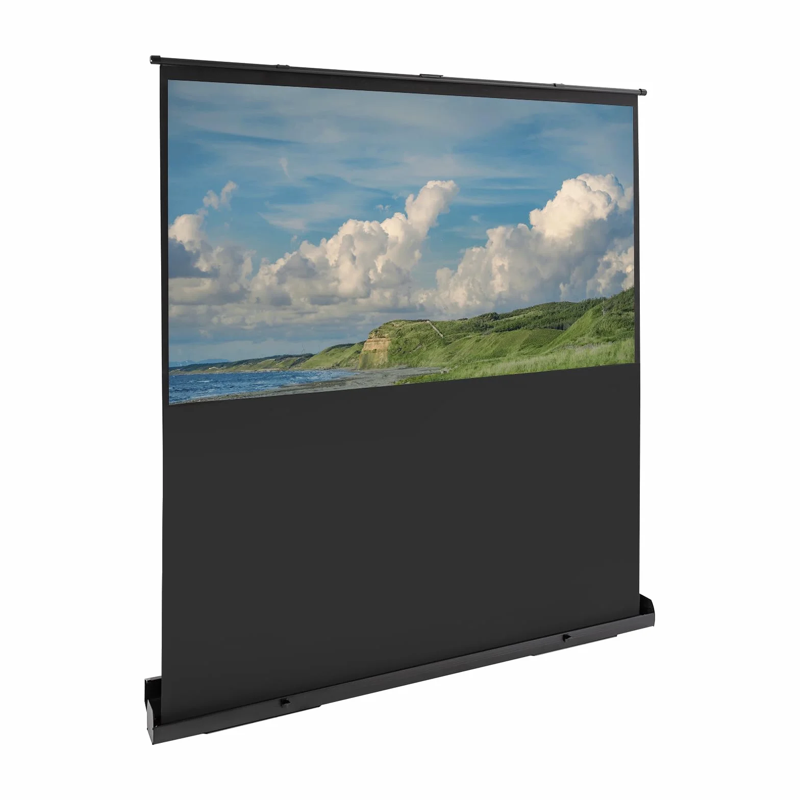 Schermo per proiezione, schermo per proiettore pull-up, schermo per proiezione portatile 4K e 8K Ultra High Definition, proiezione a ultra breve distanza possibile, schermo per proiettore per