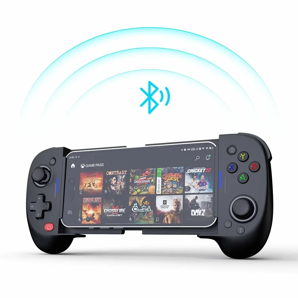 ShanWan Controller Smartphone Android/iOS, Controller di Gioco Mobile con Leva di manovra regolabile per Xbox Cloud Steam Link GeForce Now MFi Arcade Games [android,ios]