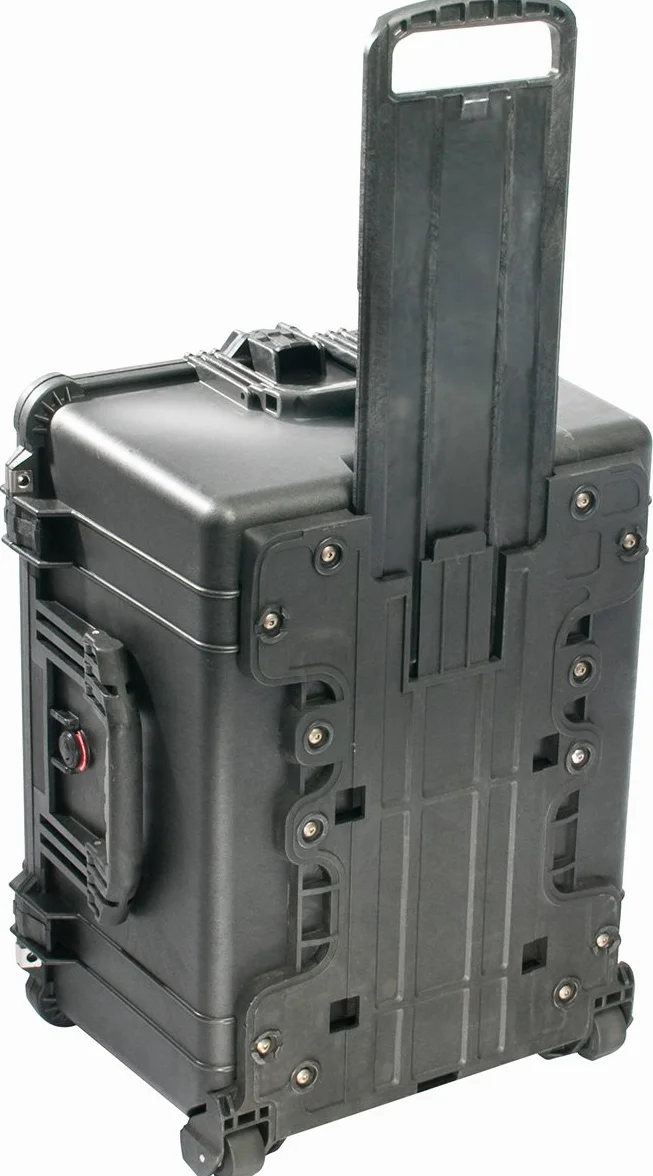 Peli, 1620 Valigia per telecamere professionali, IP67 Impermeabile e a prova di polvere, Capacità di 72L, Prodotto in Germania, Con Inserto in schiuma personalizzabile, Nero