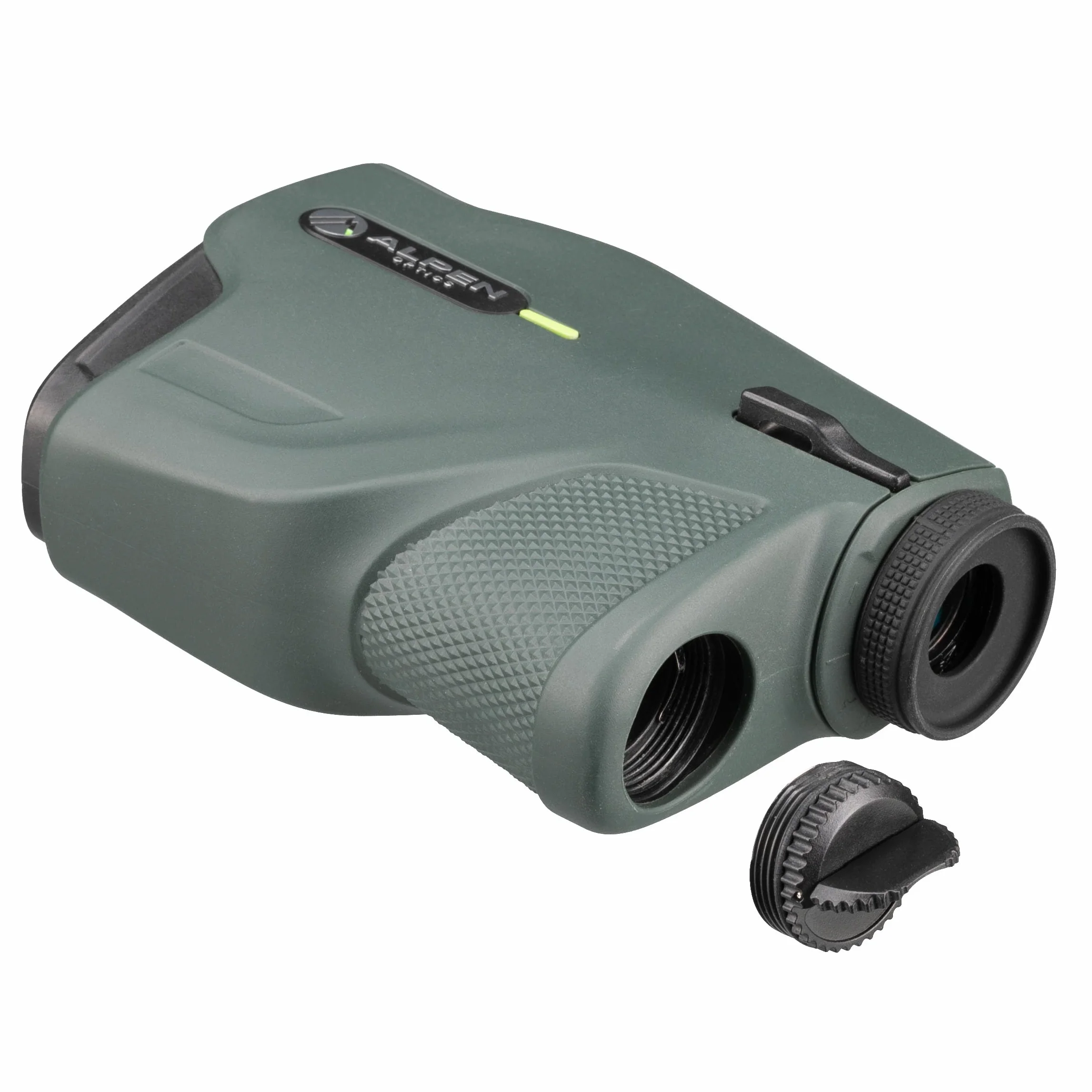 Alpen Optics Crestone XP 7x24 telemetro per caccia e attività all'aperto, misuratore di distanza con display OLED, bilanciamento della diottria, inclinometro, portata 2000 metri e trattamento multiplo