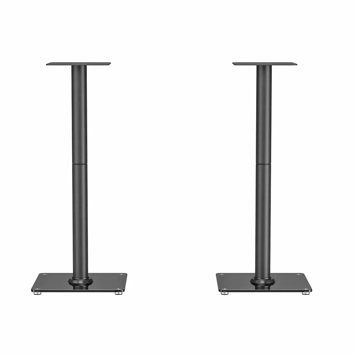 Set di 2 supporti per altoparlanti HS35L portata 25 kg con tappetino anti-vibrazione