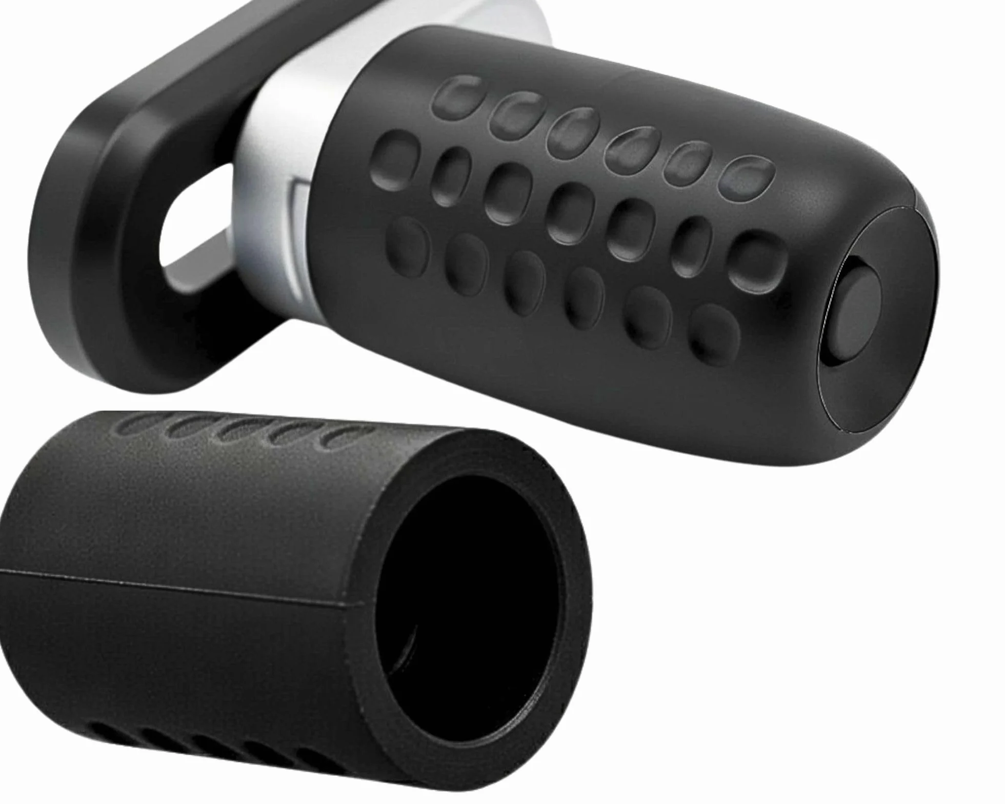 Protezione Leva Cambio Moto, Accessori per Motocicleta Universale, Manicotto in gomma pedale Antiscivolo Nero