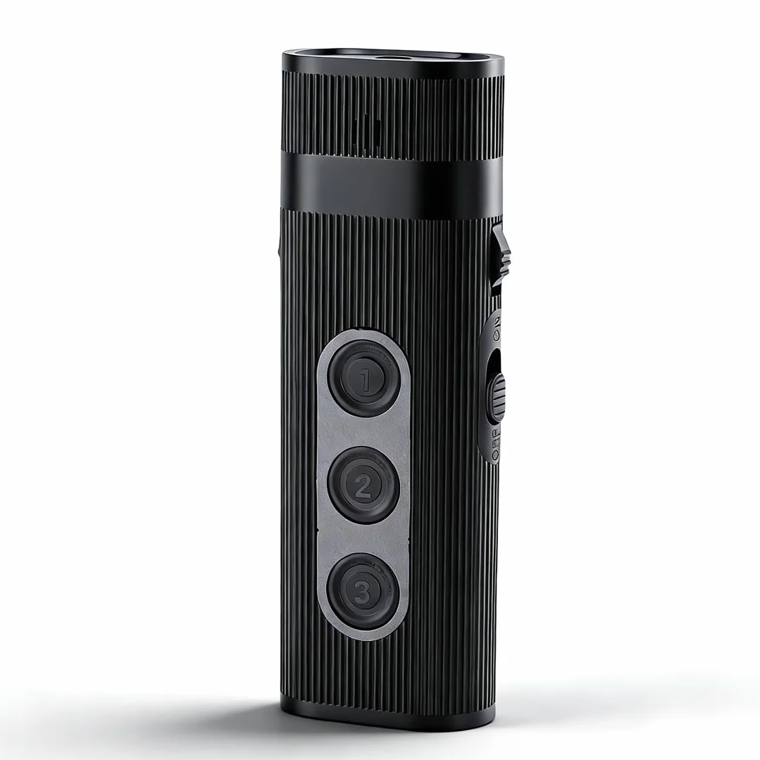 Amplificatore Sonoro per Anziani Ricaricabile con Cancellazione del Rumore, Discreto (BLACK)