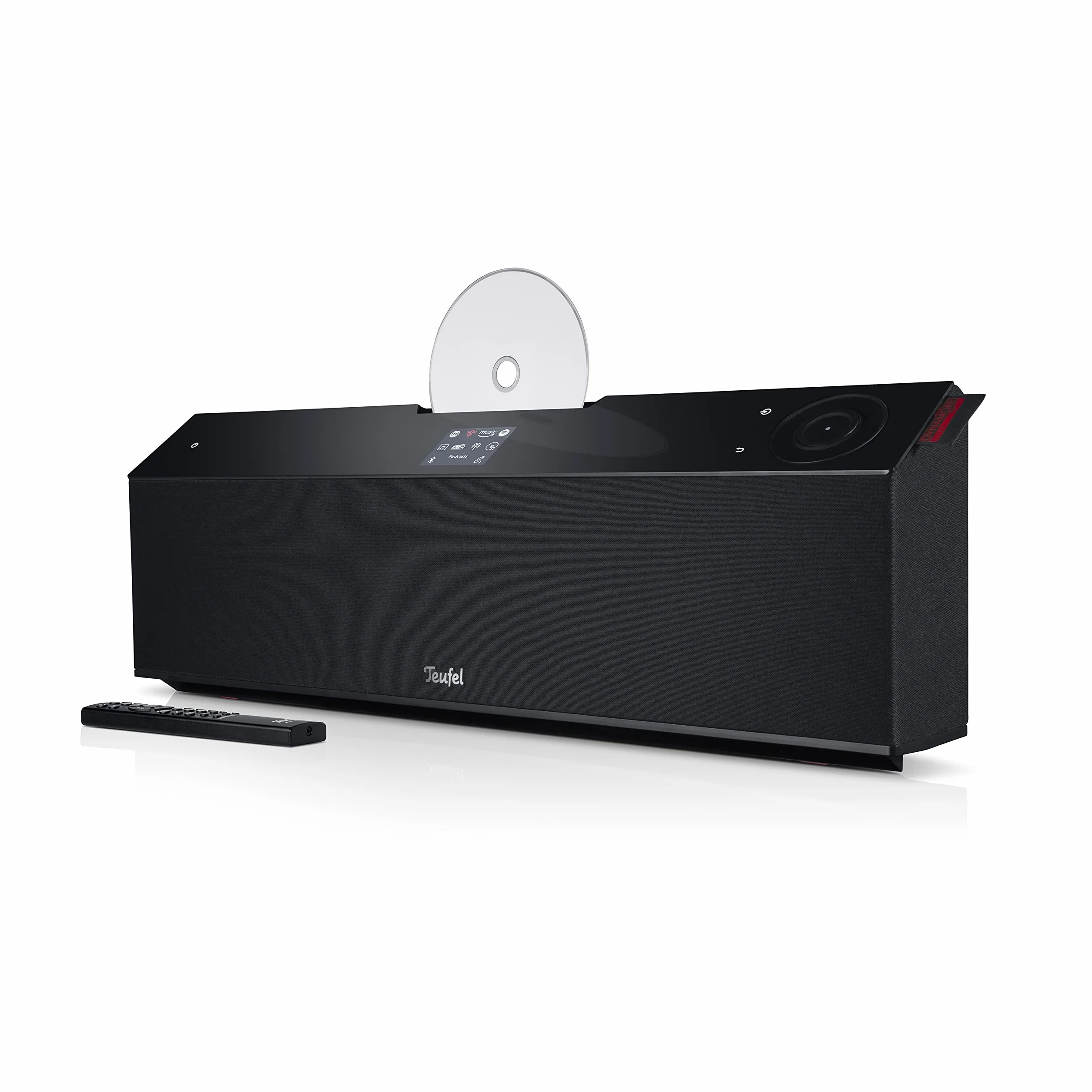 Teufel MUSICSTATION Lettore Bluetooth CD DAB+ Radio FM Streaming Musicale Suono HiFi Nero