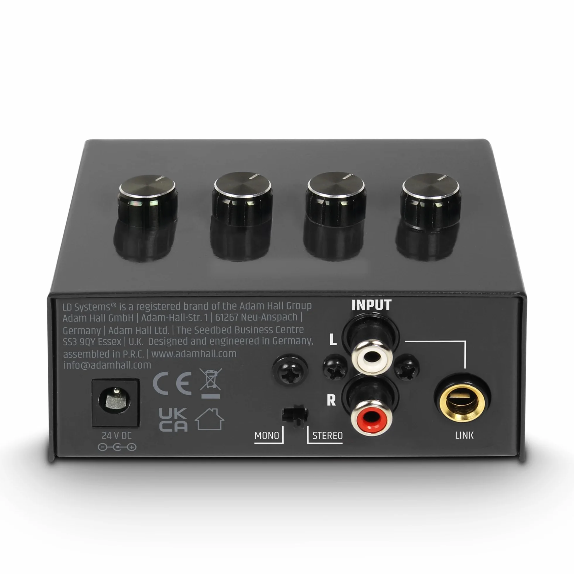 LD Systems HPA 4 - Amplificatore per Cuffie a 4 Canali