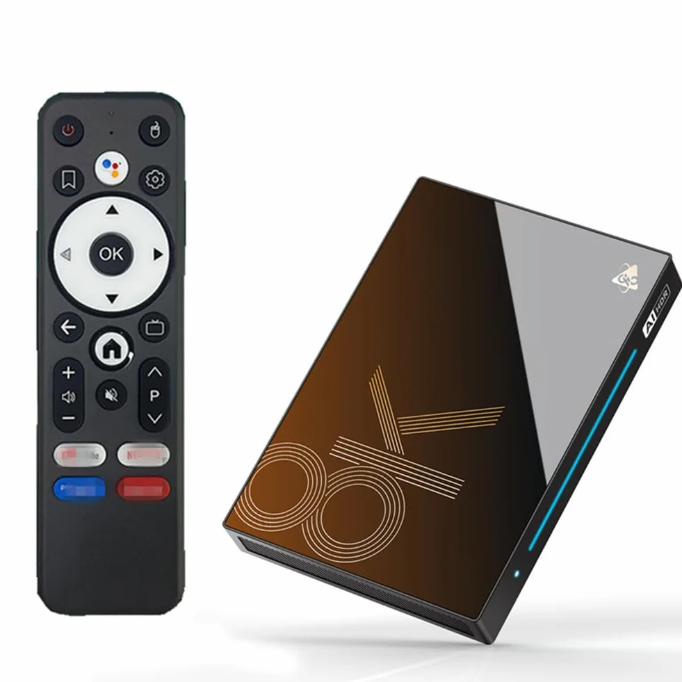 TV Box Android 14, 2025 H96 Max M9S RK3576 con CPU Quad-Core Cortex-A53 A 64 Bit, Supporto WIFI6 4K/8K HD, BT5.0, 2.4G/5G Dual WiFi, Ethernet 100 M,8gb+128gb