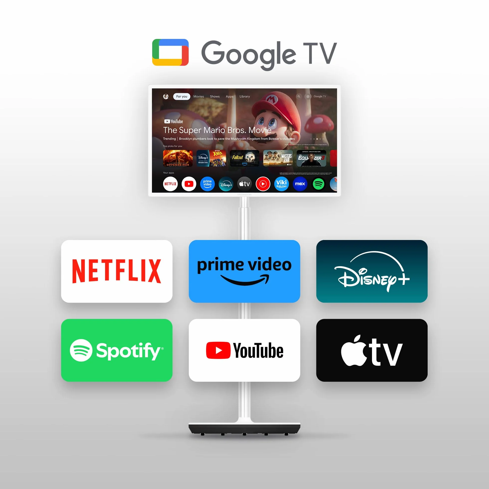 Thomson 32 Pollici TV Android Portatile HD 1366x768 Bluetooth 5.1 Wi-Fi HDMI 32HG4M45