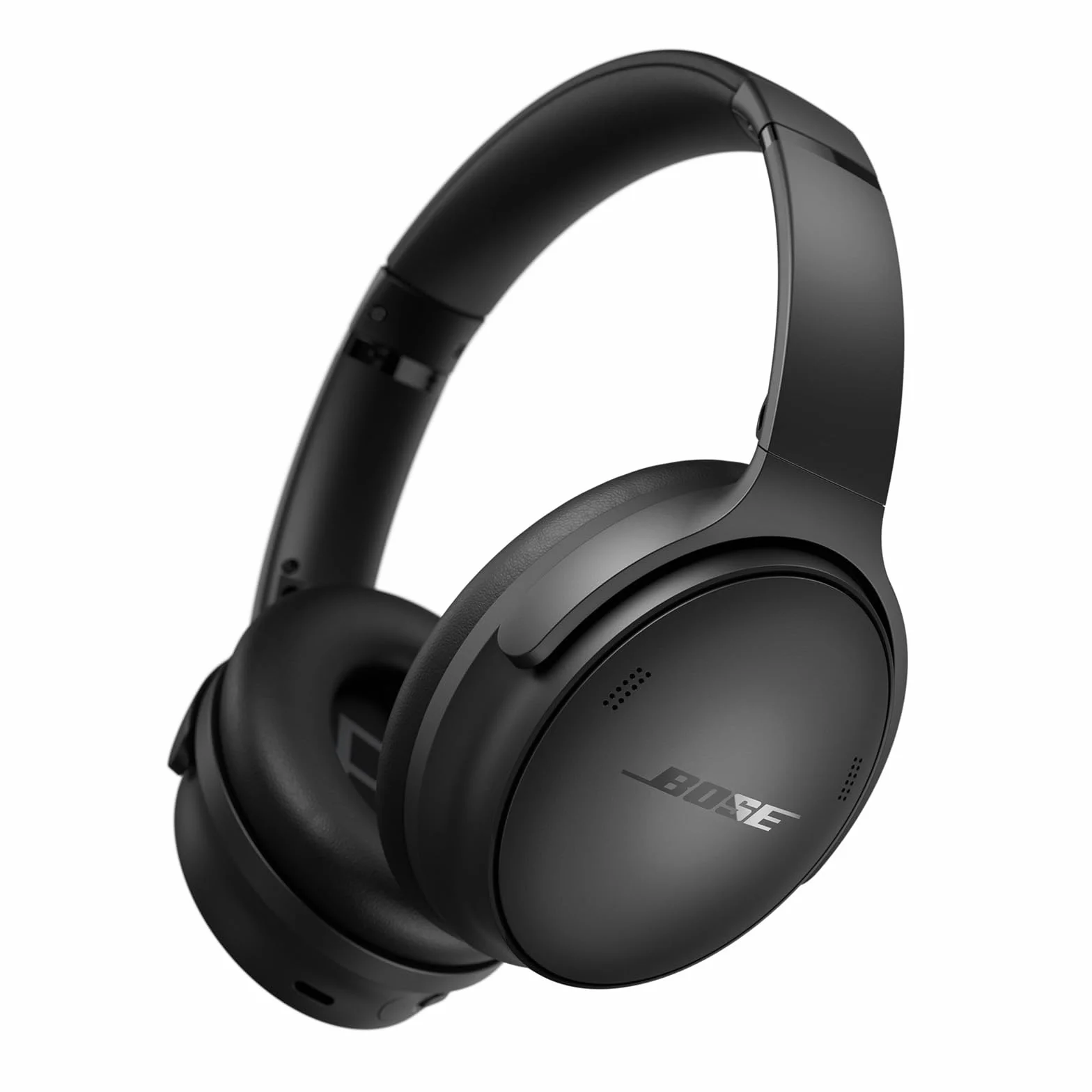 Bose QuietComfort SC Headphones Cuffie con Cancellazione del Rumore Wireless e Bluetooth 5.1 Over-ear con Durata della Batteria Fino a 24 Ore, con Custodia Morbida, Nero