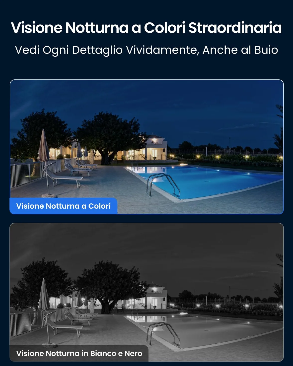 Reolink Telecamera di sorveglianza 4K per esterni, con tracciamento automatico, per esterni, con doppia banda Wi-Fi 6, 355° Pan e 50°, E1 Outdoor S (Ricondizionato)