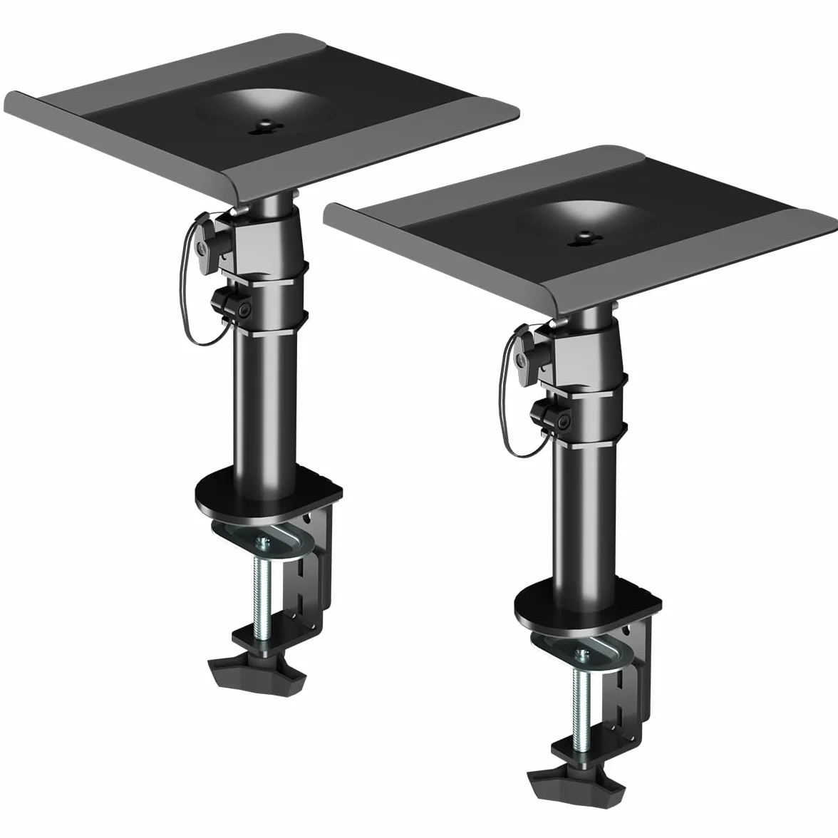 Suptek Supporto da parete per altoparlanti universale girevole inclinabile confezione da 2 max 15 kg nero SDM001B