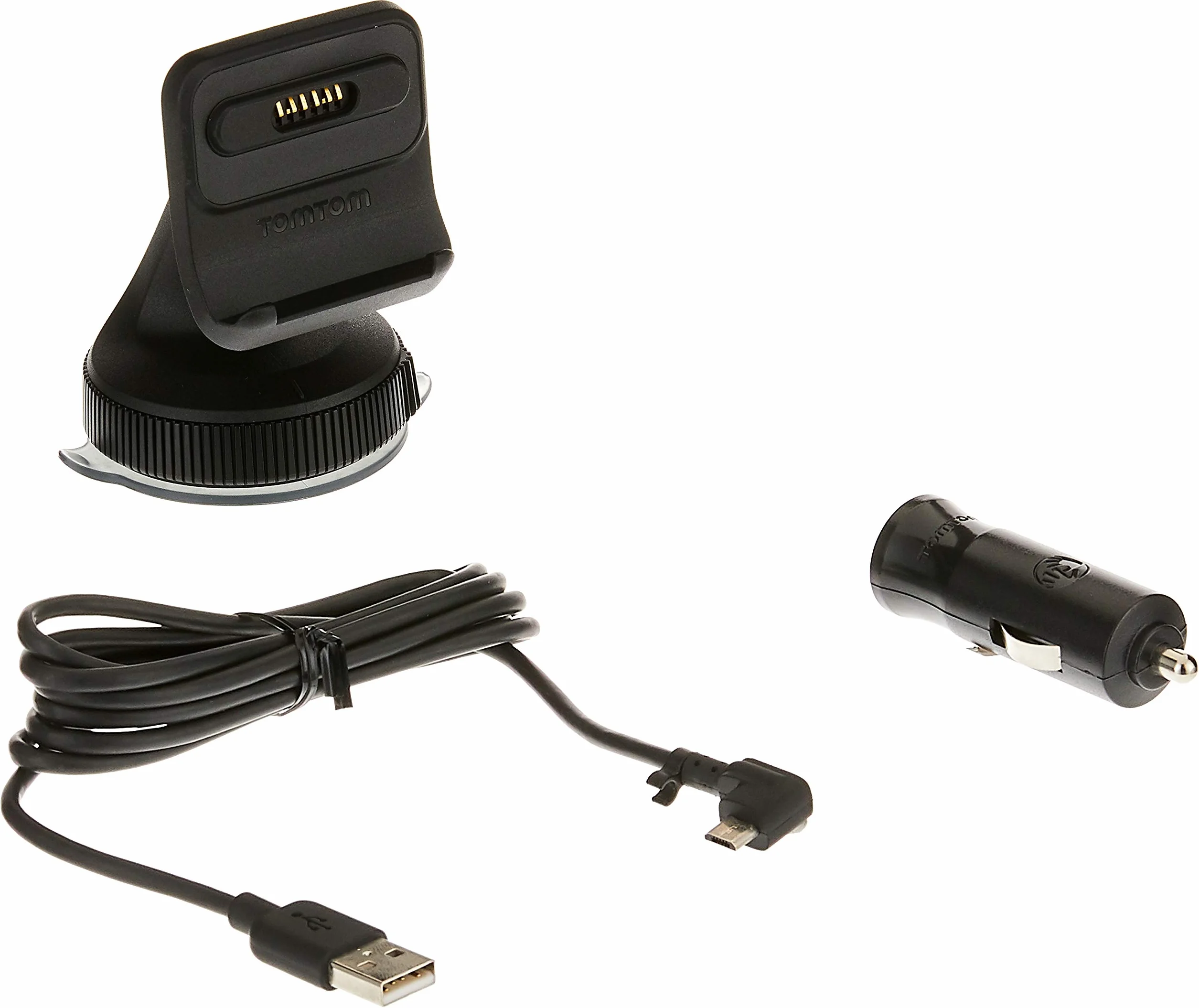 Tomtom Supporto Magnetico Attivo Caricabatterie per Navigatori Go Essential Premium 5/6 Pollici 520 620 5200 6200 Professional