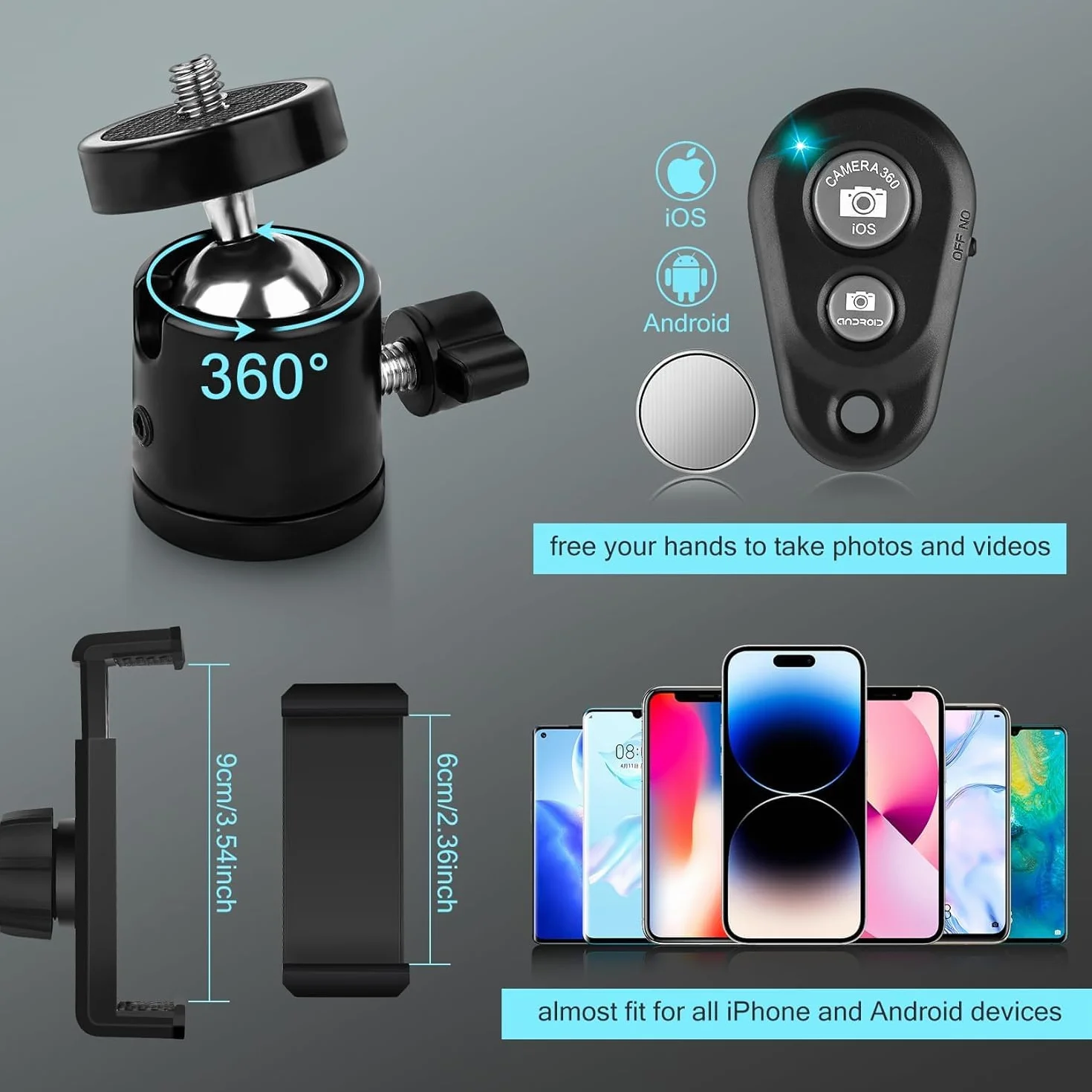 11.5" Ring Light Professionale, Luce per Foto con Grande Treppiede, Luce ad Anello LED con Treppiede per Video Selfie, Lampada Ring Light per Telefono Smartphone makeup