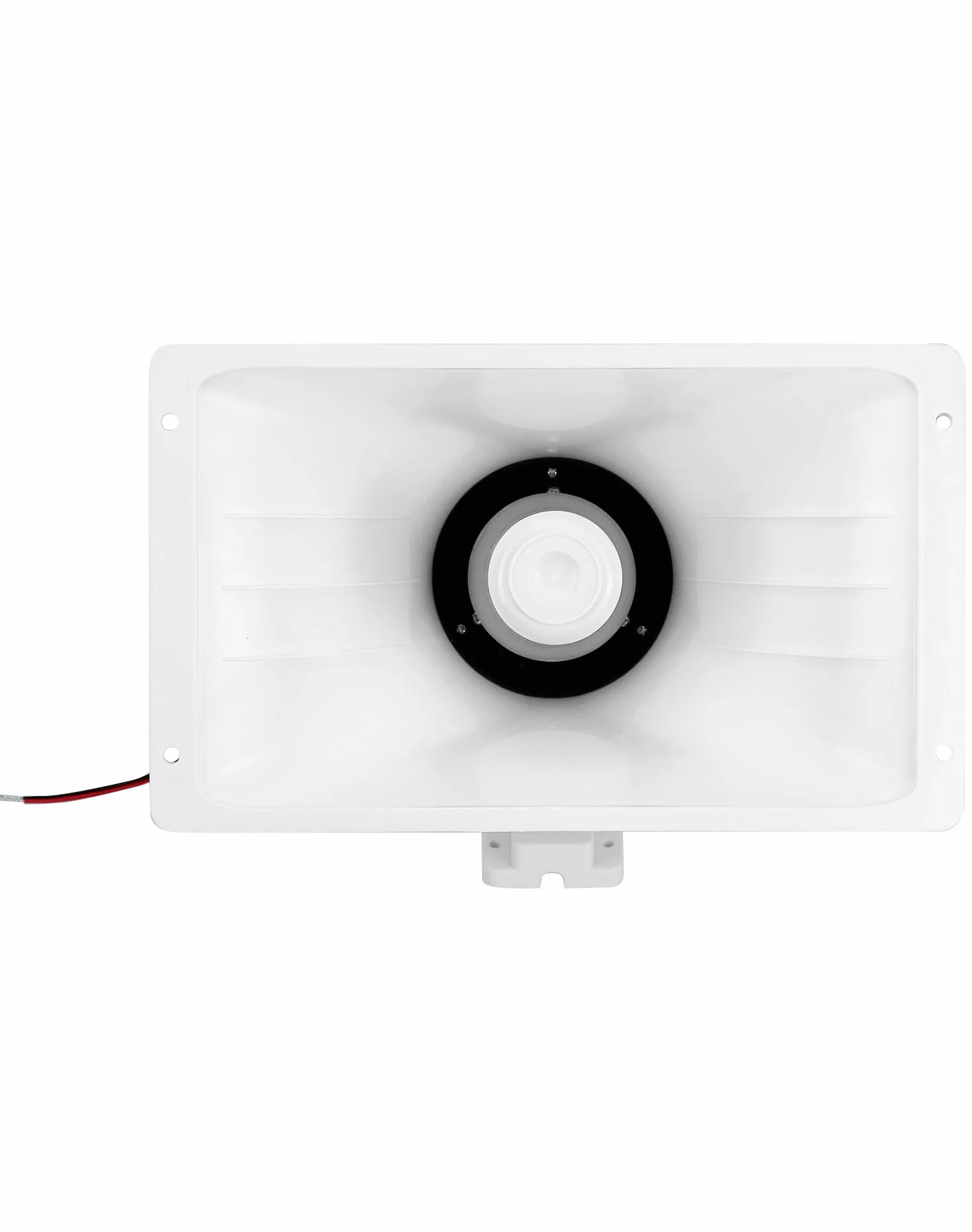 QWORK Altoparlante Clacson 100 W 8 Ohm Bianco