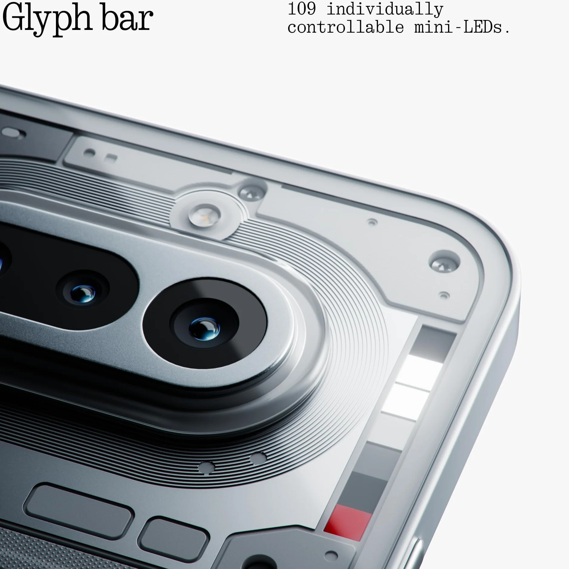 Nothing Phone (4a) - Tripla Fotocamera 50MP, Ultra Zoom 70x, Smartphone Trasparente, Batteria Lunga Durata, Ricarica Rapida 50W, AMOLED 120Hz, Glyph Bar, 12GB+256GB - Bianco