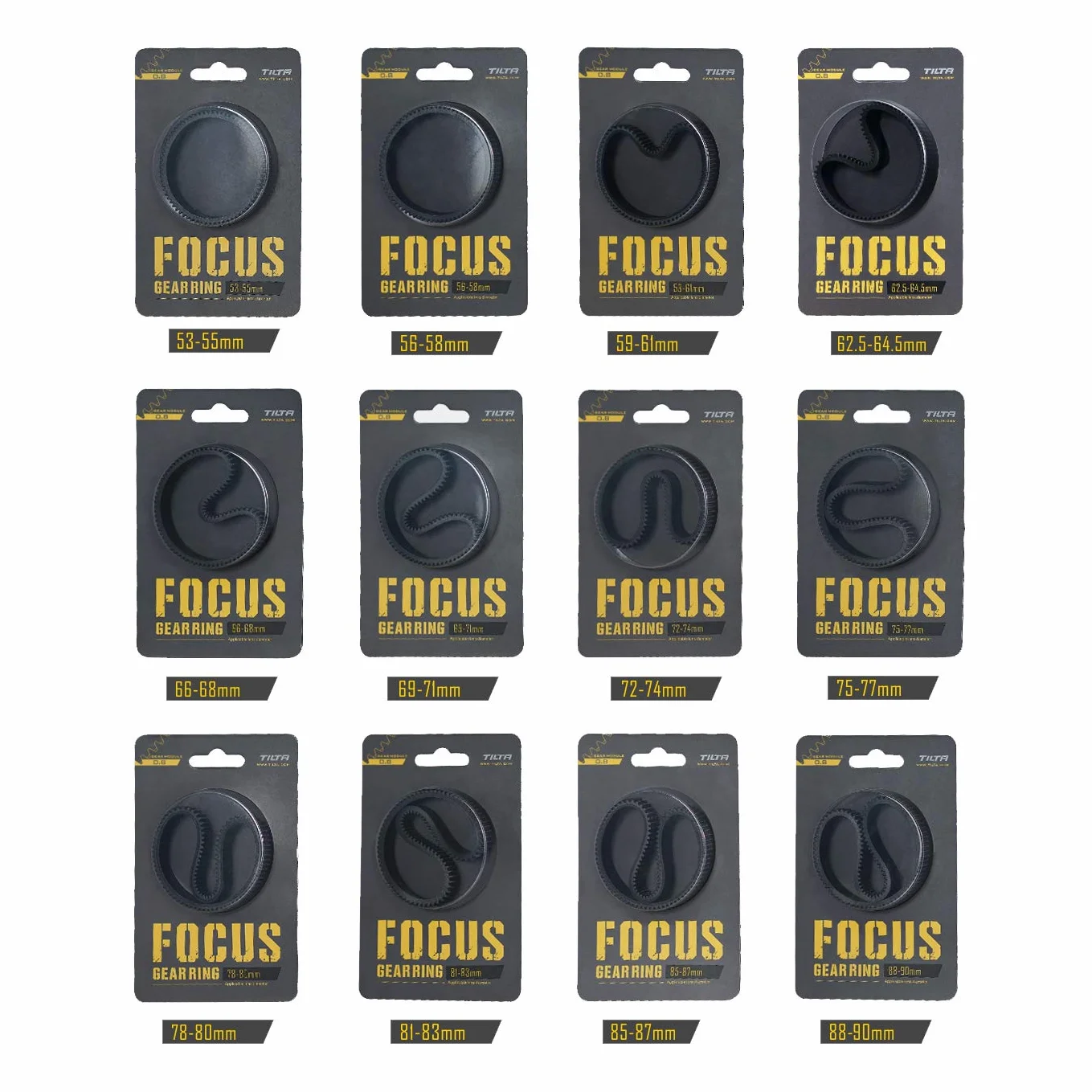 12x Tilta TA-FGR Tiltaing Seamless Focus Gear Ring 360 ° Rotation Silent Follow Focus Ring For DSLR Camera Accessories