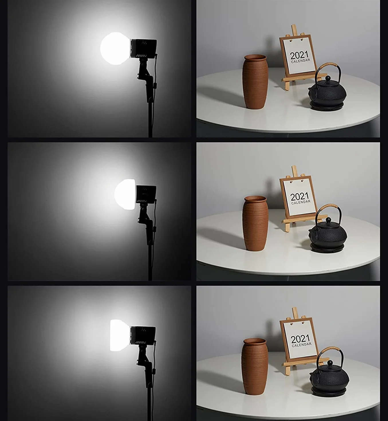 GODOX ML-CD15 Kit Cupola di Diffusione per ML30 MLBI ML60 ML60BI TT600 TT685S TT685 V860II TT520II V1S V1C V1N V1F V1O V860III-S TT685S AD100PRO AD200PRO AD300PRO AD400PRO (include 3 adattatori)