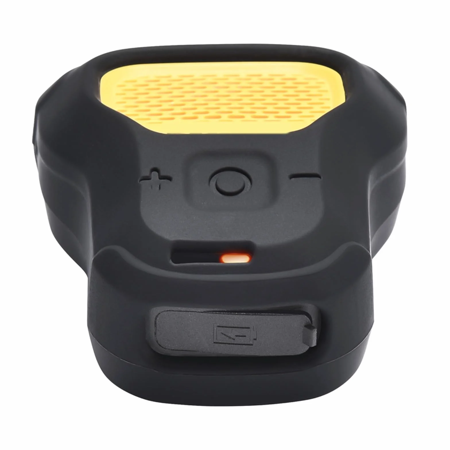 Custodia protettiva in silicone per altoparlante indossabile DEWALT - Cover nera con cordino, vestibilità precisa, design leggero