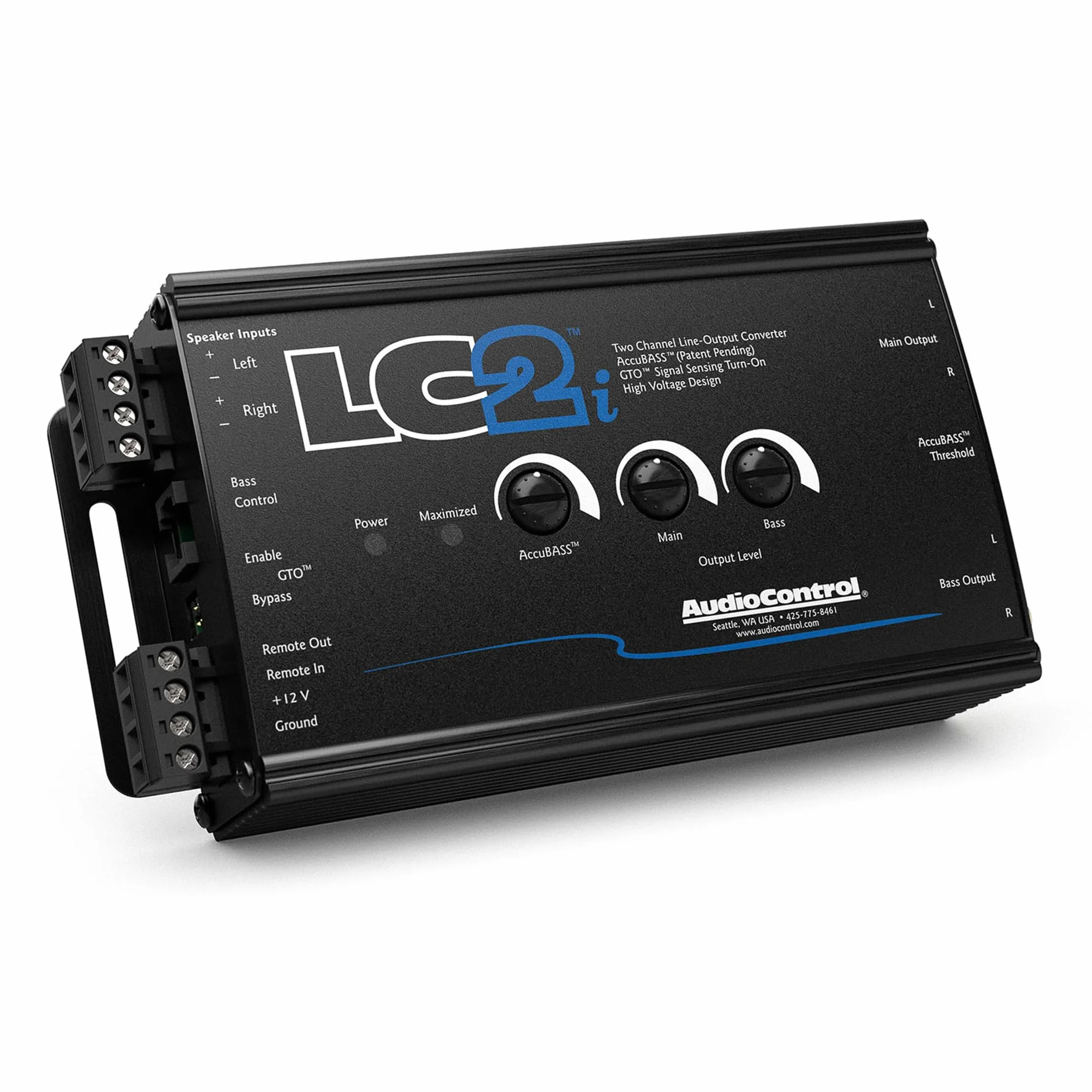AudioControl Audio Control Lc2I Convertitore di uscita di linea a 2 canali per l'aggiunta di amplificatori al sistema di fabbrica