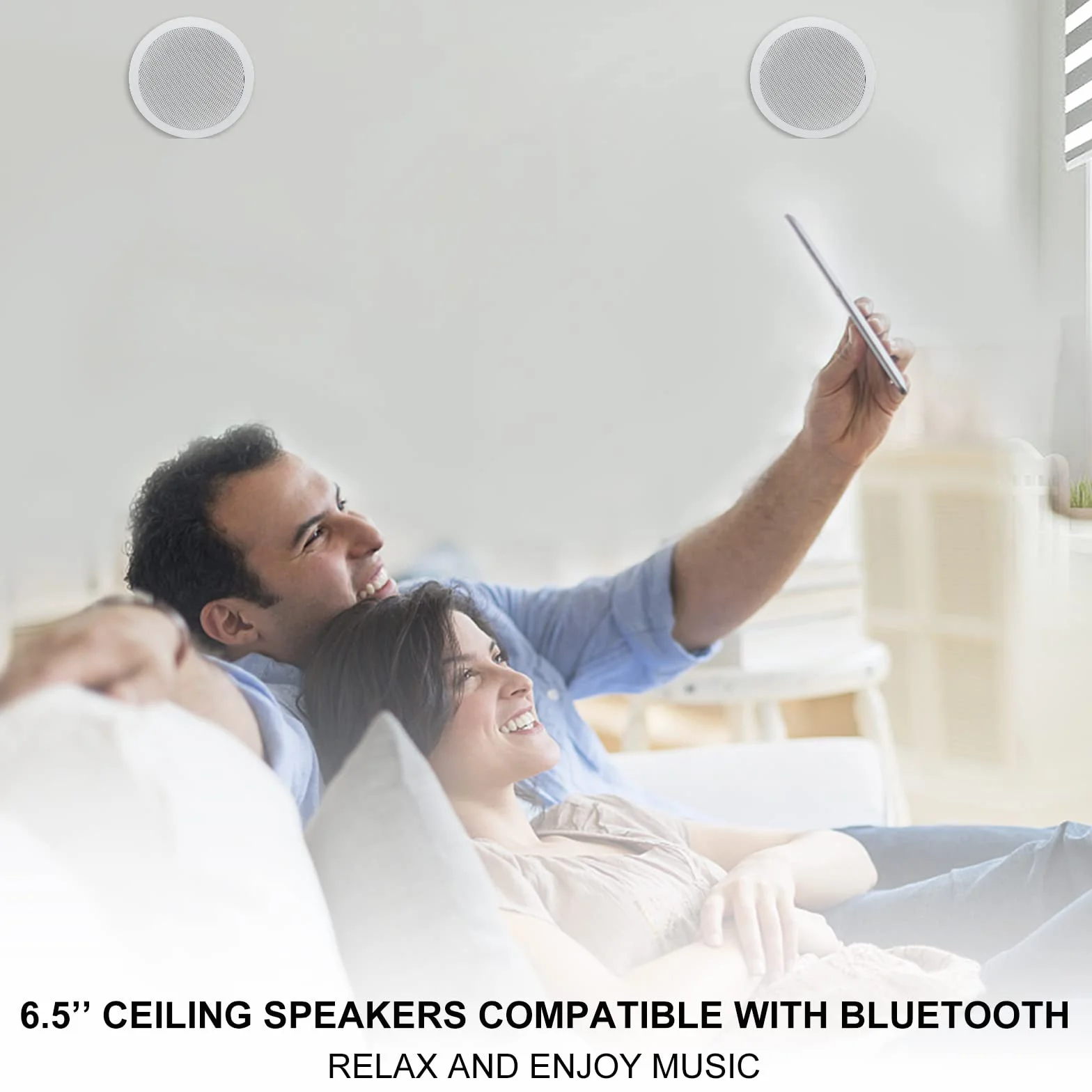 Herdio 4 Pollice 2 Way Built-in Montaggio Soffitto Altoparlanti Bluetooth