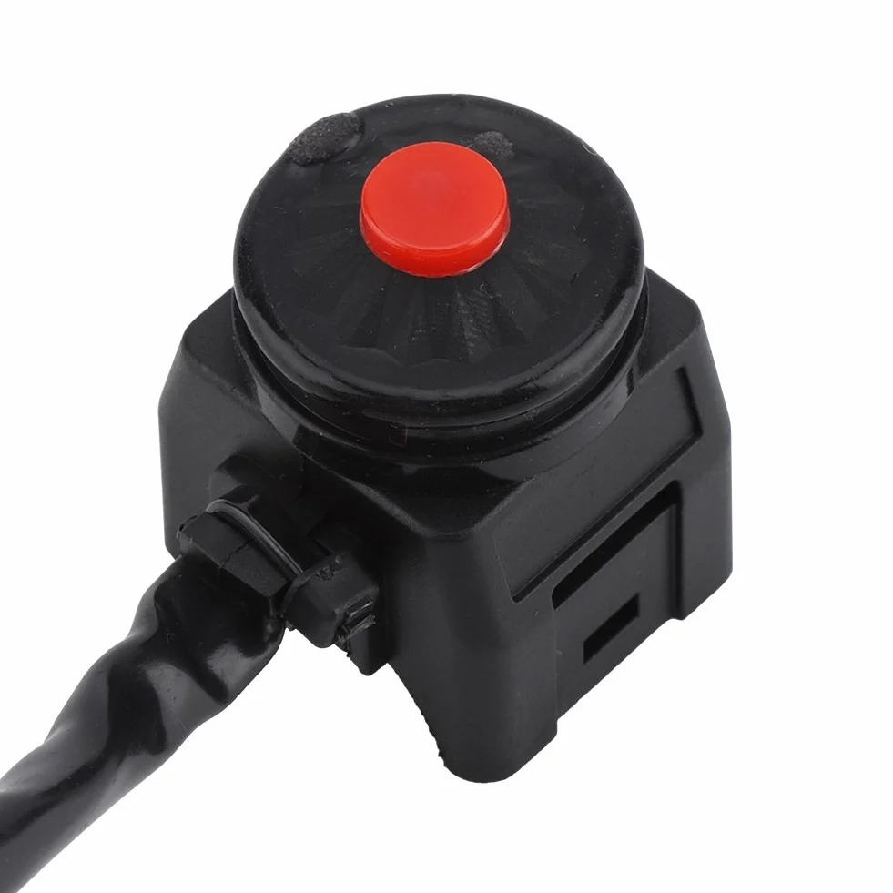 Interruttore Manubrio Motocicletta Avviamento Motore Accensione Clacson Faro Anteriore ON/OFF 7/8 Pollici
