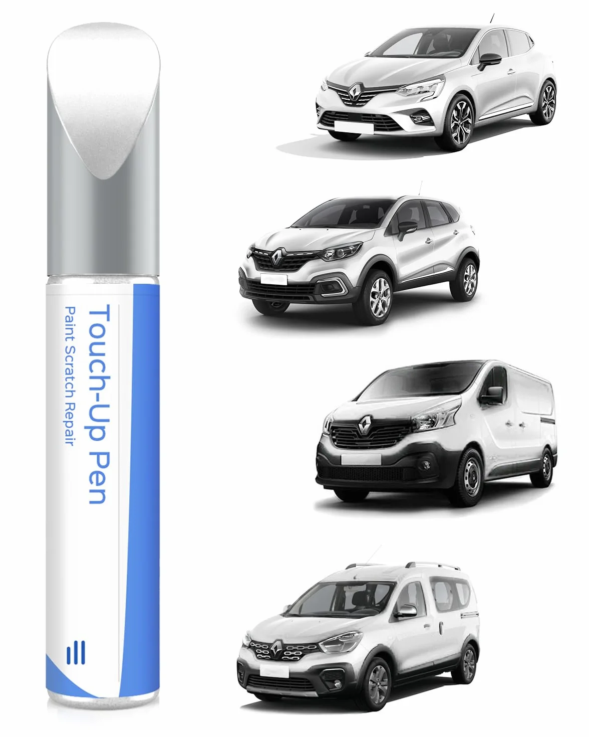 Renault 369 Blanc Glacier/Artice-White vernice per ritocchi riparazione graffi scheggiature