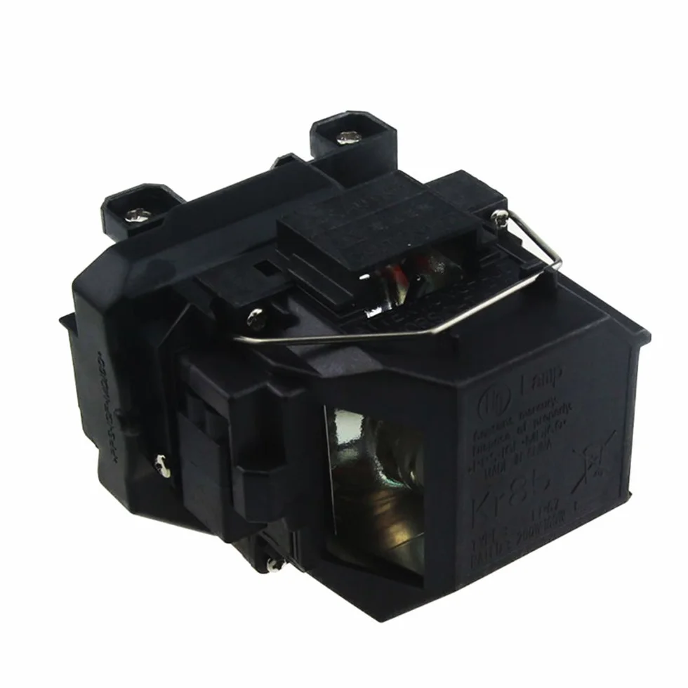 V13H010L67 Lampada per proiettore di ricambio con alloggiamento per ELPLP67 per Epson EB S12 / EB W12 / EX3210 / EX5210 / EX7210 / Powerlite 1221 / Powerlite 1261W / Powrelite X12 / VS315W