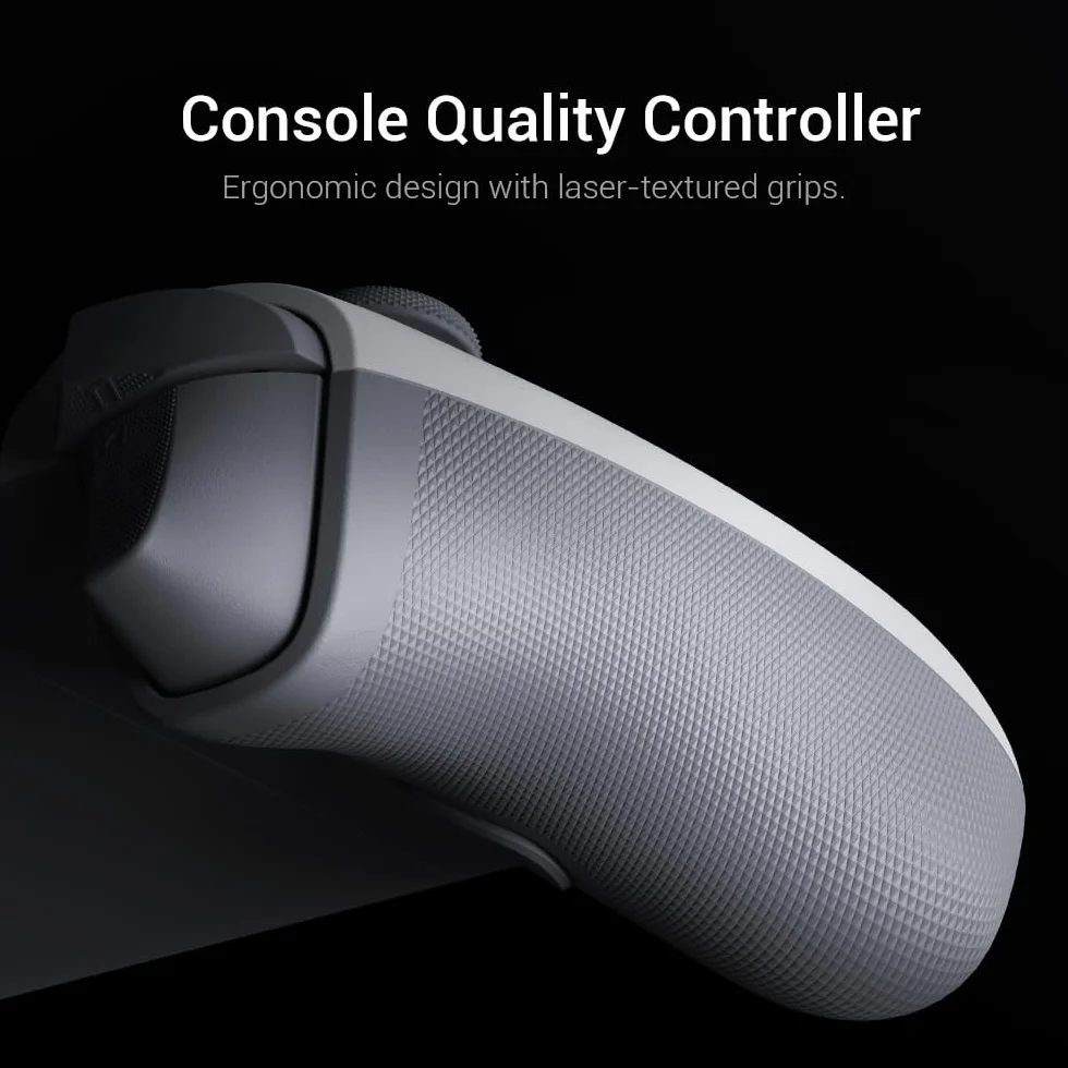 GameSir Controller G8 Plus Mfi per iPhone 15/16/17/iPad Mini e Android, gamepad per iPad con stick/trigger Hall Effect, due pulsanti posteriori, per giocare a Genshin Impact, PUBG Mobile, Minecraft
