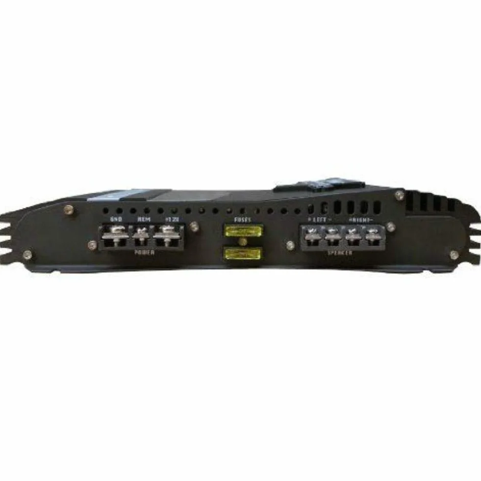 LANZAR VECTOR2010 VECTOR 2010 VCT2010 amplificatore auto a 2 canali 2 ch da 800 watt max 2 x 400 watt max con assorbimento 40 ampere, 1 pezzo