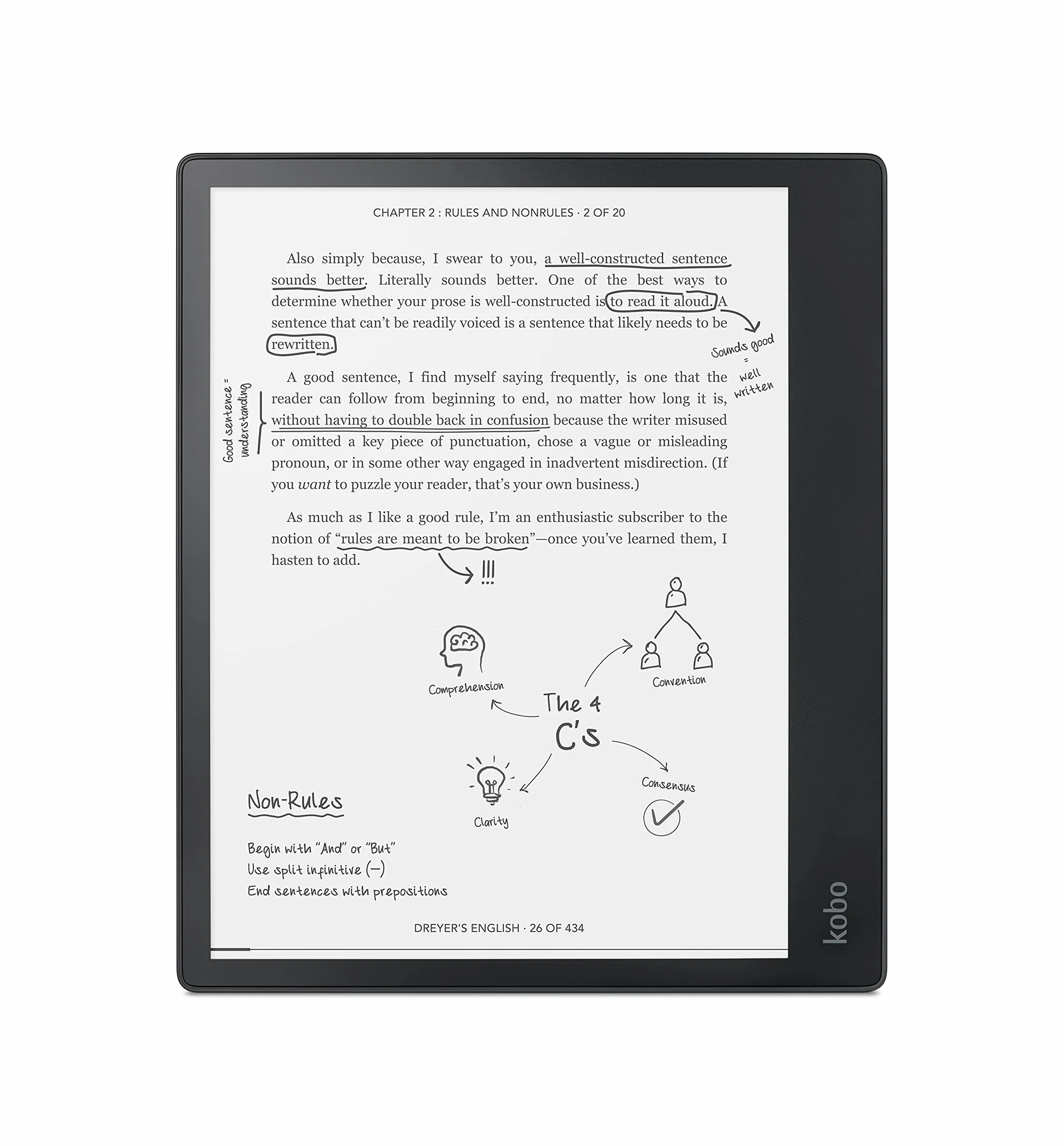 Kobo Elipsa eReader 10,3" Touchscreen antiriflesso