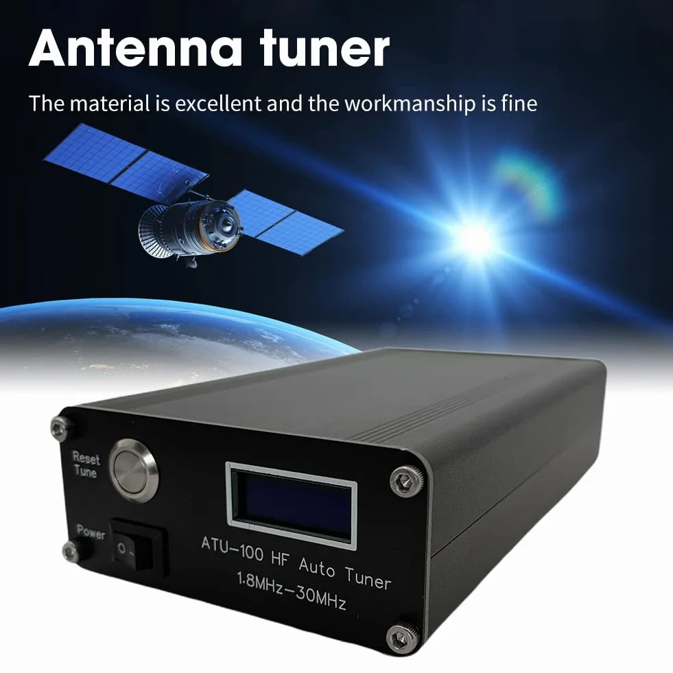 Sintonizzatore automatico ATU-100 HF da N7DDC+0.91 OLED V3.1 sintonizzatore antenna radio automatico fai da te 100W Antenna HF