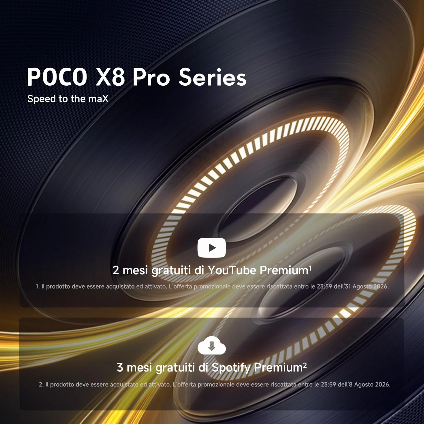 POCO X8 Pro, Smartphone 12+512GB, Dimensity 8500-Ultra, Batteria 6500mAh (typ), Display AMOLED ultra luminoso, Fotocamera 50MP con OIS, Nero, Garanzia 2 anni+1 anno extra, Caricatore non incluso