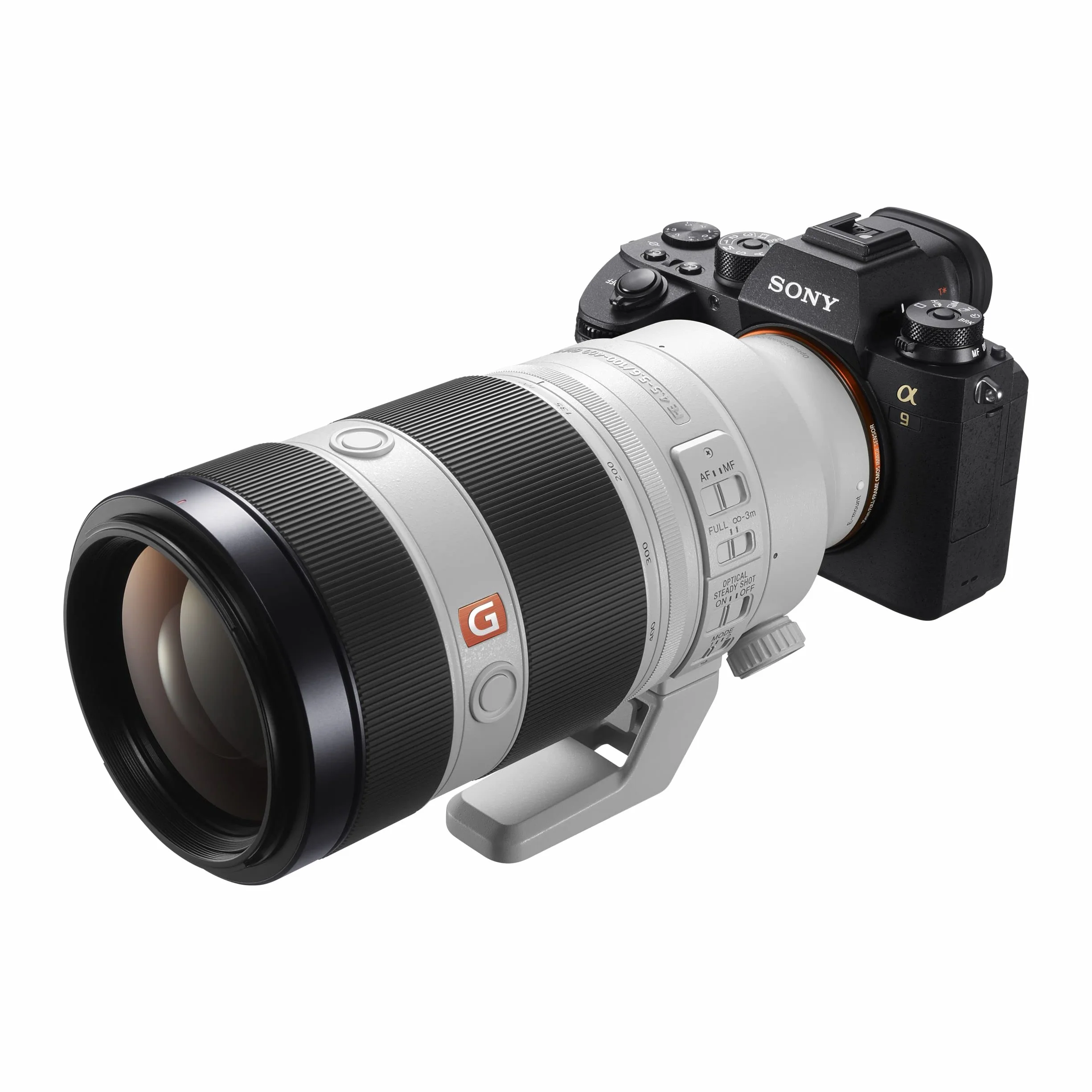 Sony SEL100400GM– 100–400 mm F4.5–5.6 G Master Superteleobiettivo zoom per full frame e APS-C(OSS, attacco E, zoom premium, ideale per sport, fauna, compatibile con la serie A7, ZV-E10, A6400, A6700)
