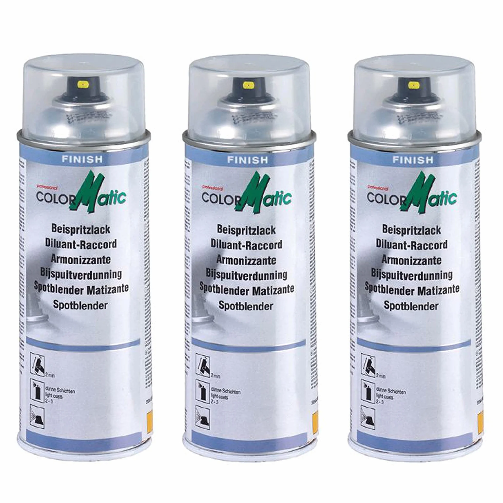 3 X Colormatic 400 ML beispritzlack