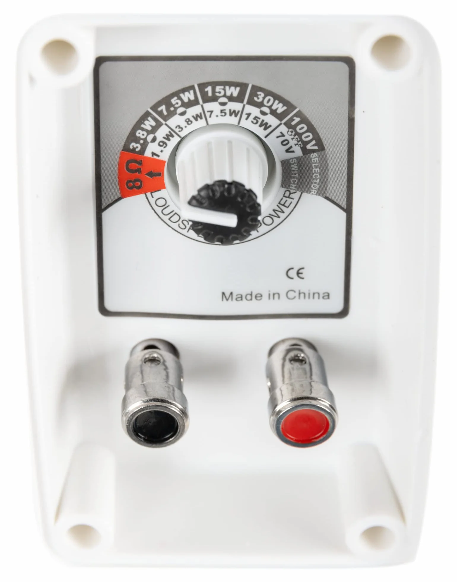 McGrey OLS-651WH Casse Acustiche Outdoor Set 4 Pezzi Sistema Due Vie IP56 60 Watt 70/100V Compatibile Bianco
