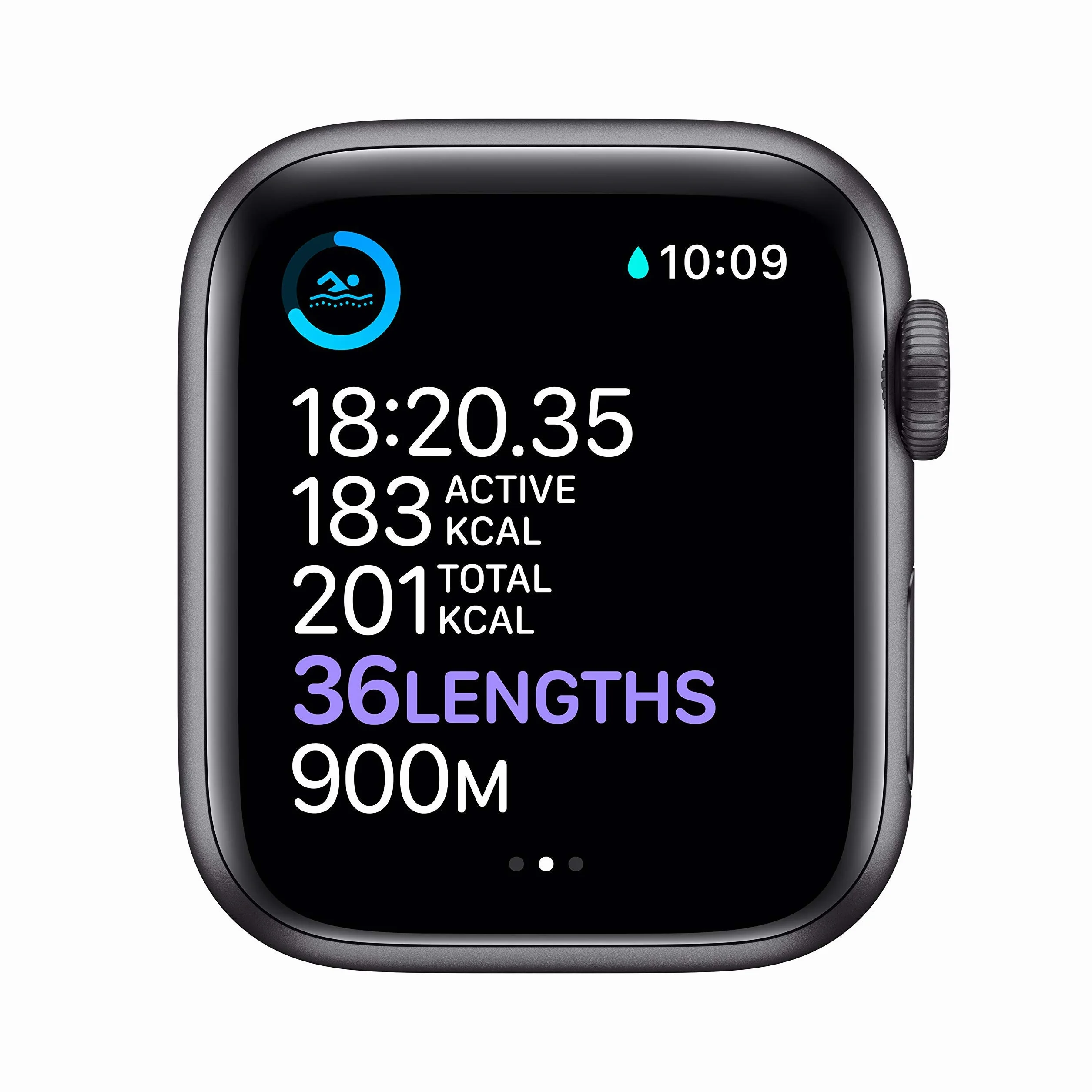 Apple Watch Series 6 GPS 40mm Cassa Alluminio Grigio Siderale Cinturino Sport Nero Ricondizionato