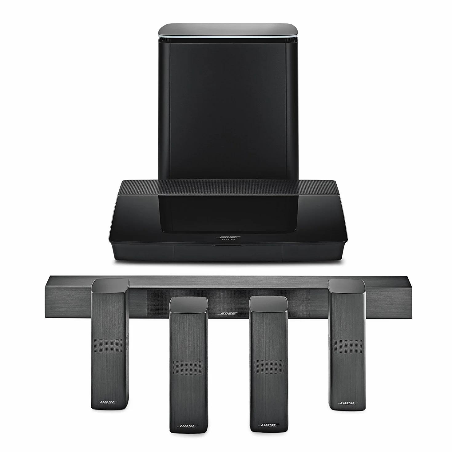 Bose Lifestyle 650 Nero sistema home cinema