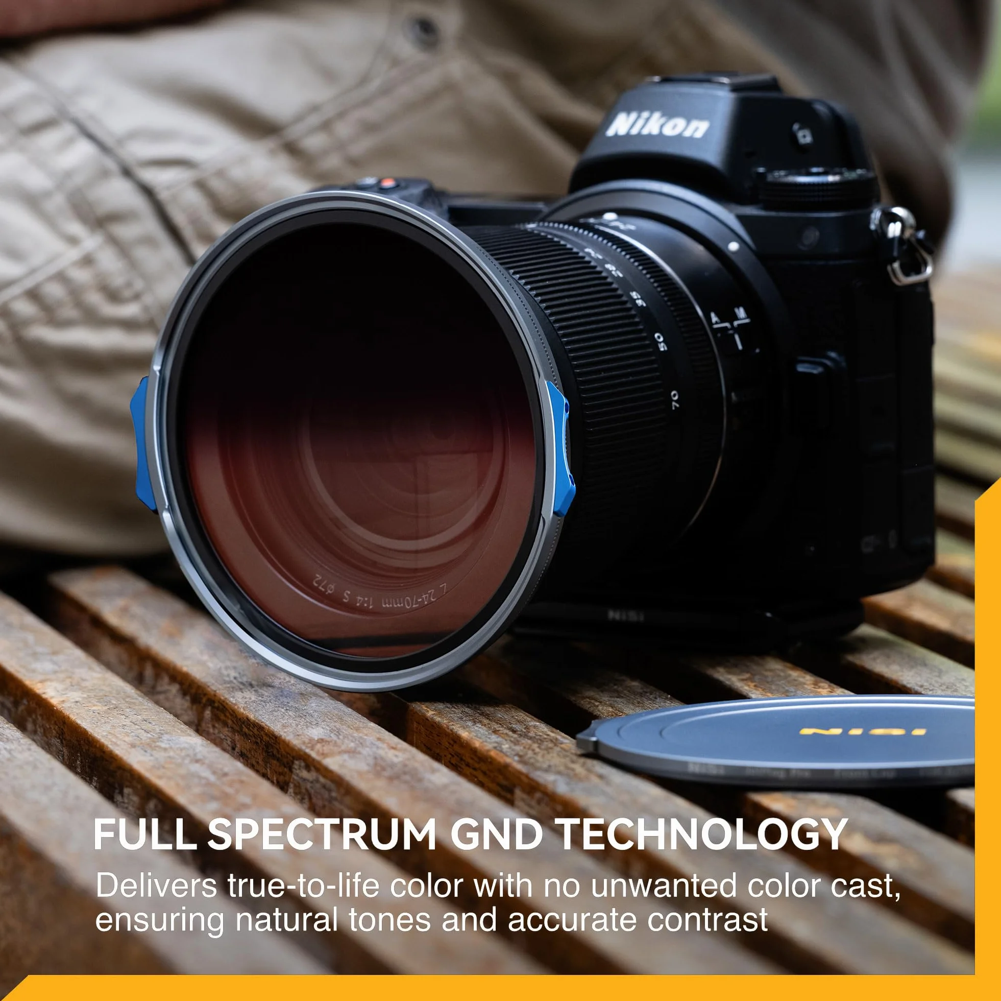 NiSi JetMag Pro - Filtro ND graduato per mezzo magnetico FS GND8 (0.3-Stops9) da 82 mm (per l'uso con anello adattatore JetMag Pro 82MAG)