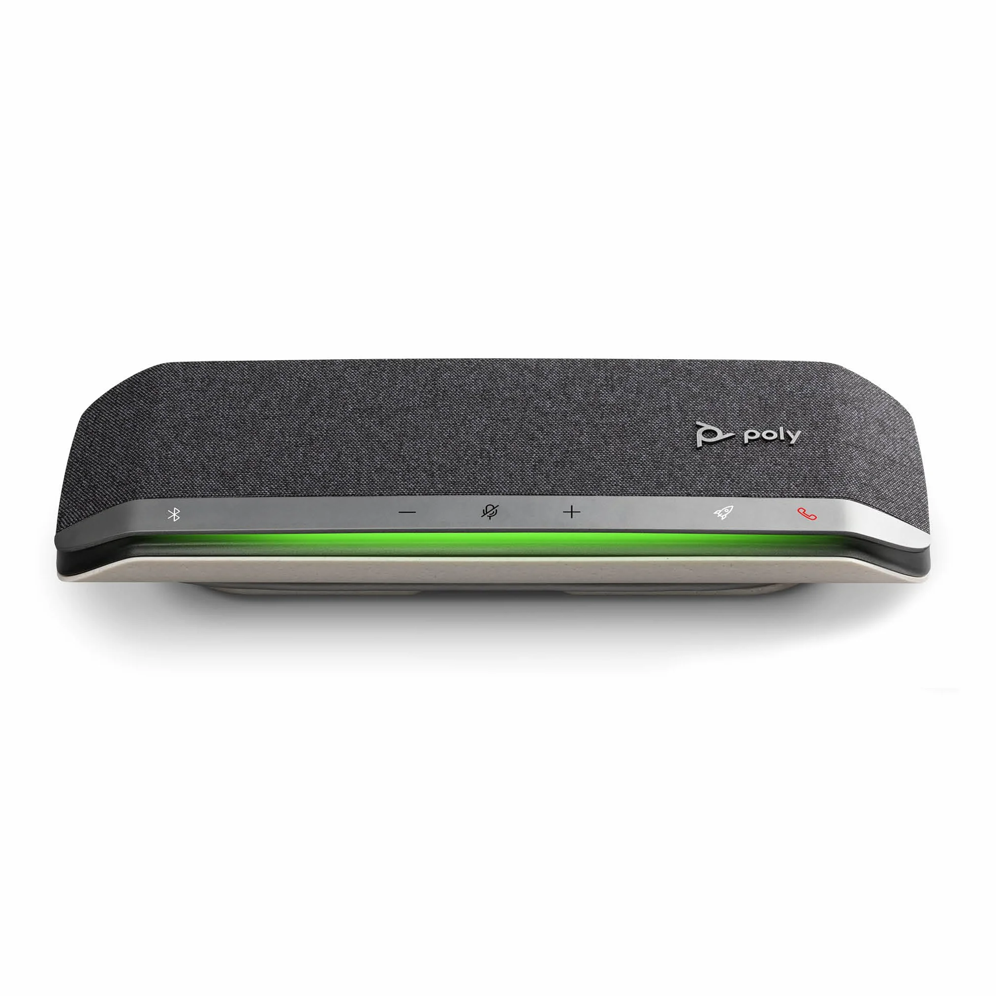 Poly Sync 40, Vivavoce per Conferenze Senza Filo, Connessione Bluetooth 5.1, USB-A e USB-C, Audio con Riduzione Rumore ed Eco, Autonomia 30 Ore, Compatibile con Windows 10 e macOS, Nero