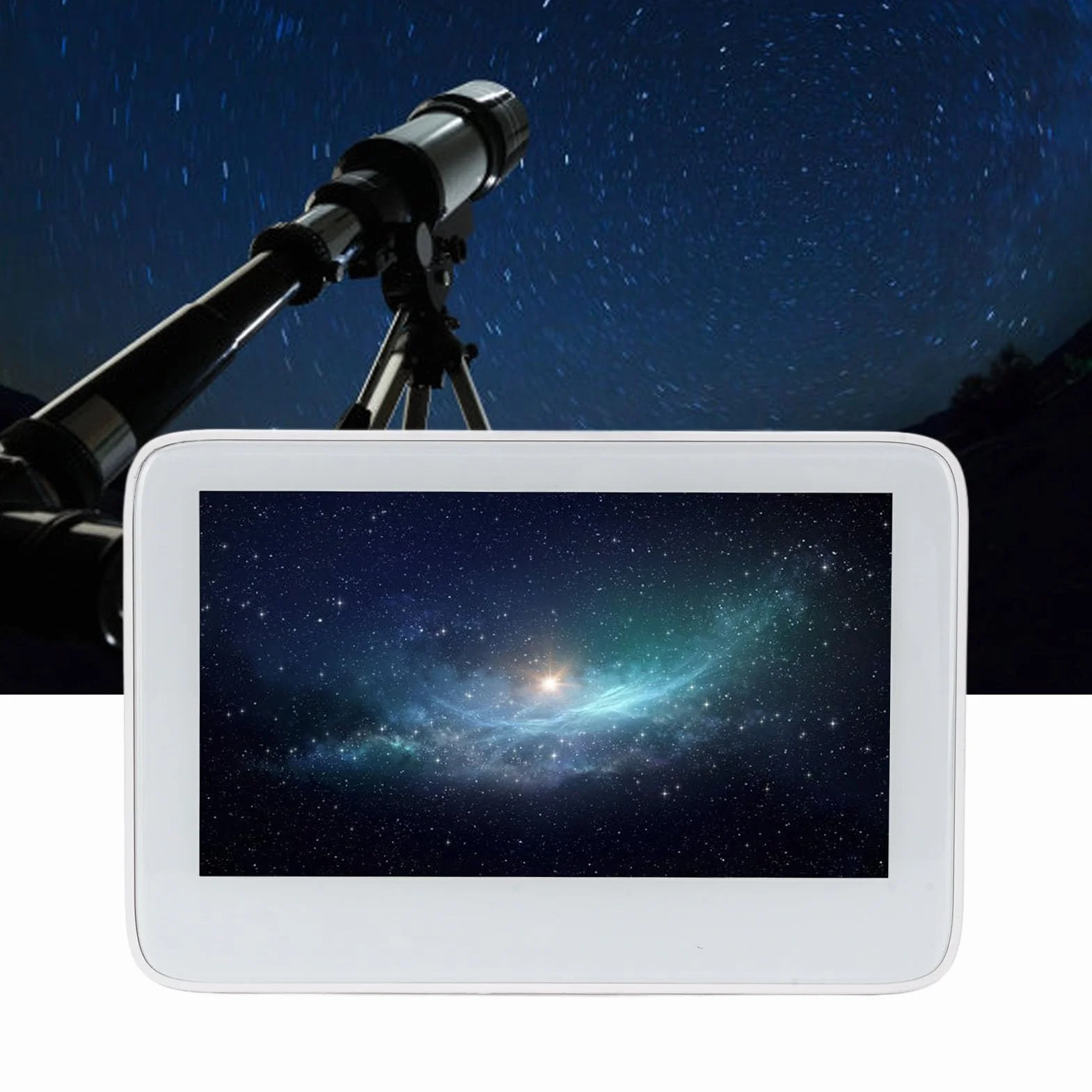Voce per oculare elettronici Glomora, telecopera telecopica con videocamera 12 MP 4k 5 pollici a schermo TFT oculare elettronico per telescopi astronomici binoculari monoculari