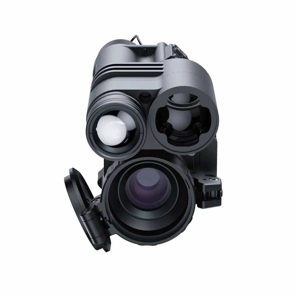 PARD Visore Notturno, Monoculare per Visione Notturna con clip montato anteriormente, calcolo balistico, telemetro 1000 m, sensore 2K, registrazione video, Wi-Fi, impermeabile, FD1/FD1-LRF