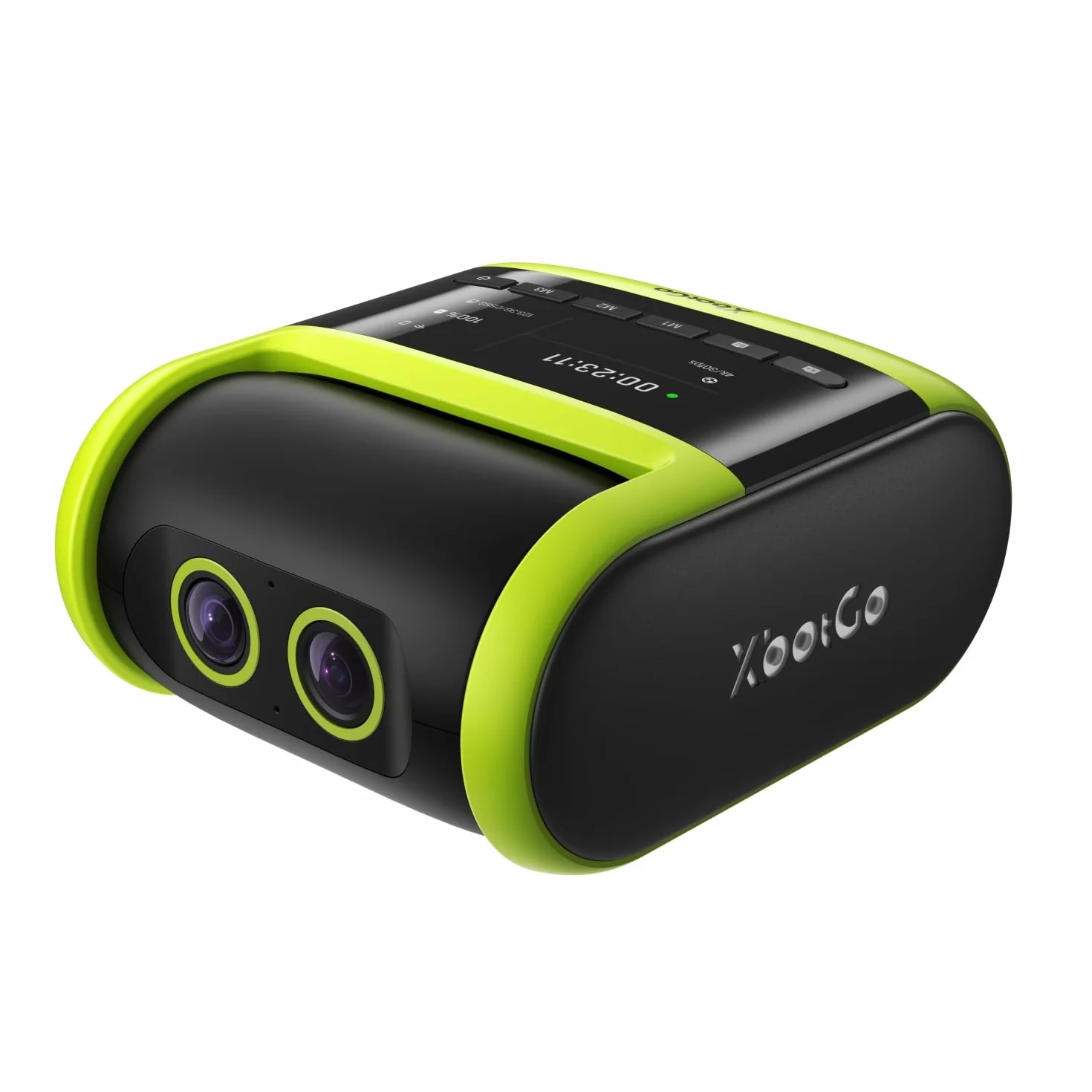 XbotGo Falcon 4K AI Sport Fotocamera con tracciamento automatico - Calcio & Pallacanestro per squadre, Action Cam con streaming live senza ABO, doppia fotocamera, fino a 4,5 ore di registrazione