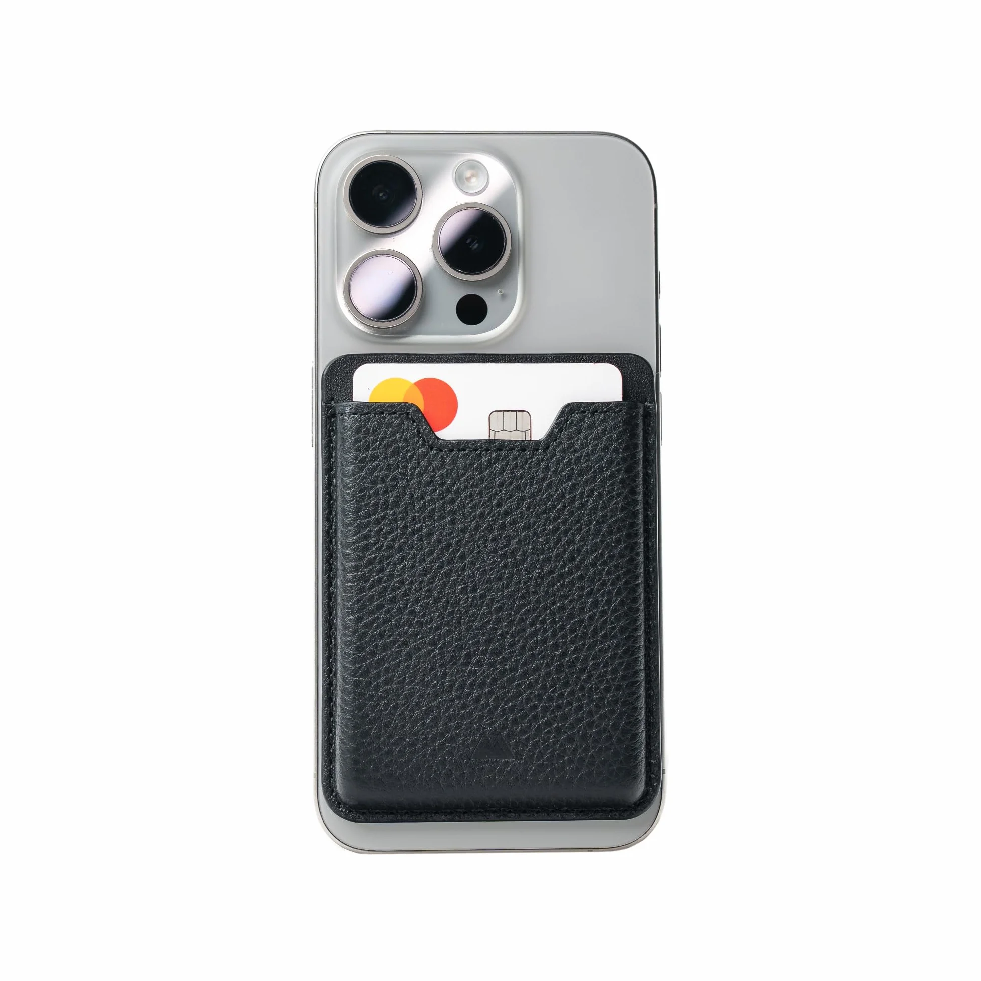 Mous - Portafoglio Magnetico MagSafe e Pixelsnap compatibile per iPhone 17, 16, 15, 14, 13, 12 e Pixel 10, Pelle Nero