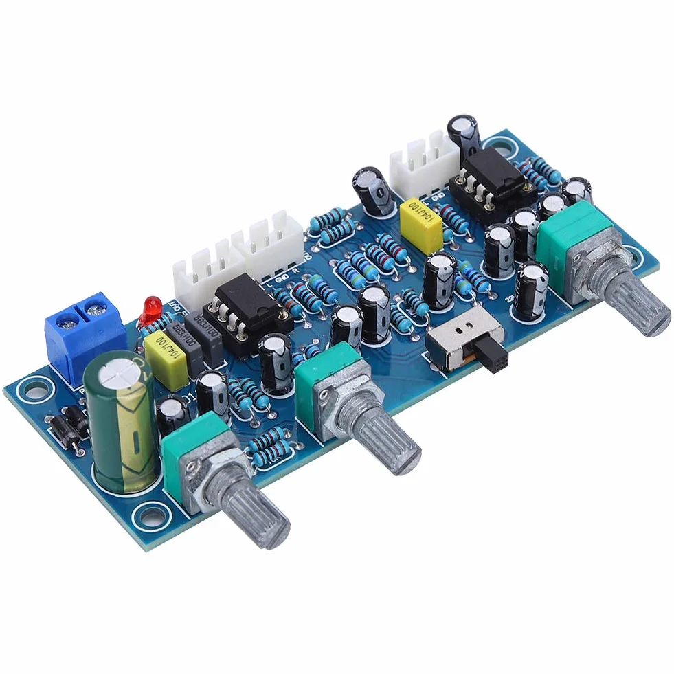 Scheda preamplificatore 2.1 canali Subwoofer Filtro passa-basso Processore audio