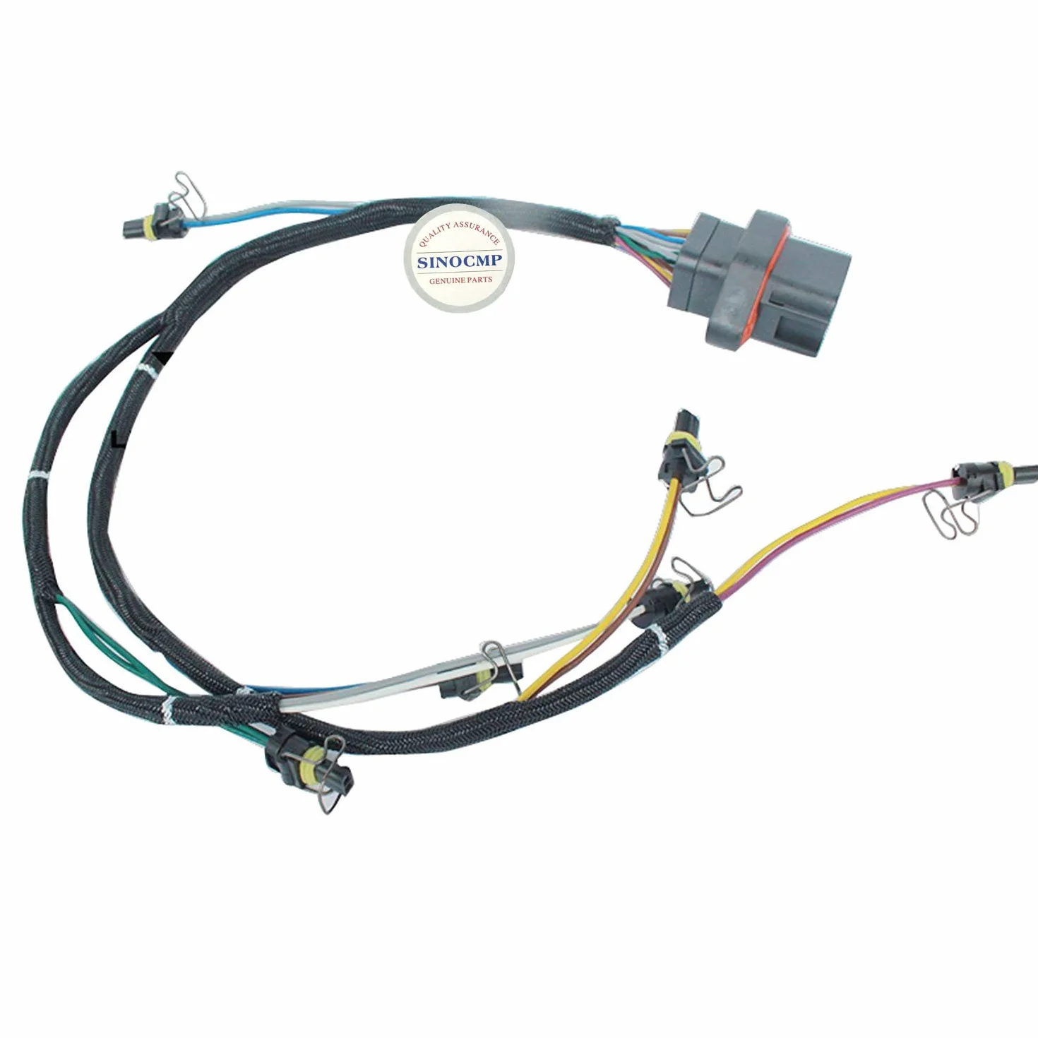 419-0841 4190841 Cablaggio di accensione cablaggio – SINOCMP cablaggio per Caterpillar Cat 330D 336D E330D E336D C9 numero motore escavatore