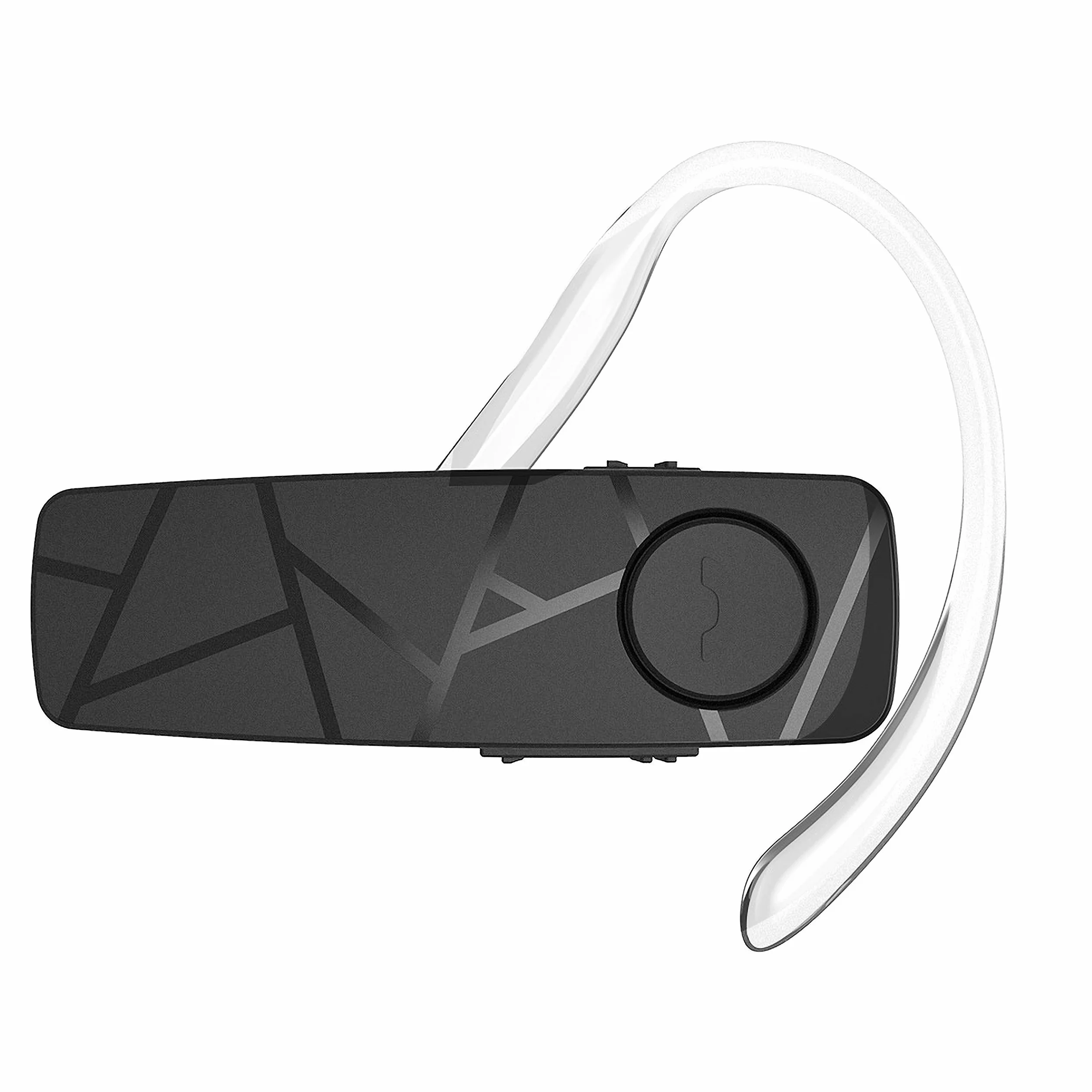TELLUR Vox 55 Auricolare Bluetooth Mono, Auricolare Vivavoce USB C, Multipunto Due Dispositivi Connessi Simultanei, Gancio a 360° per l'Orecchio Destro o Sinistro, Iphone e Android, Nero