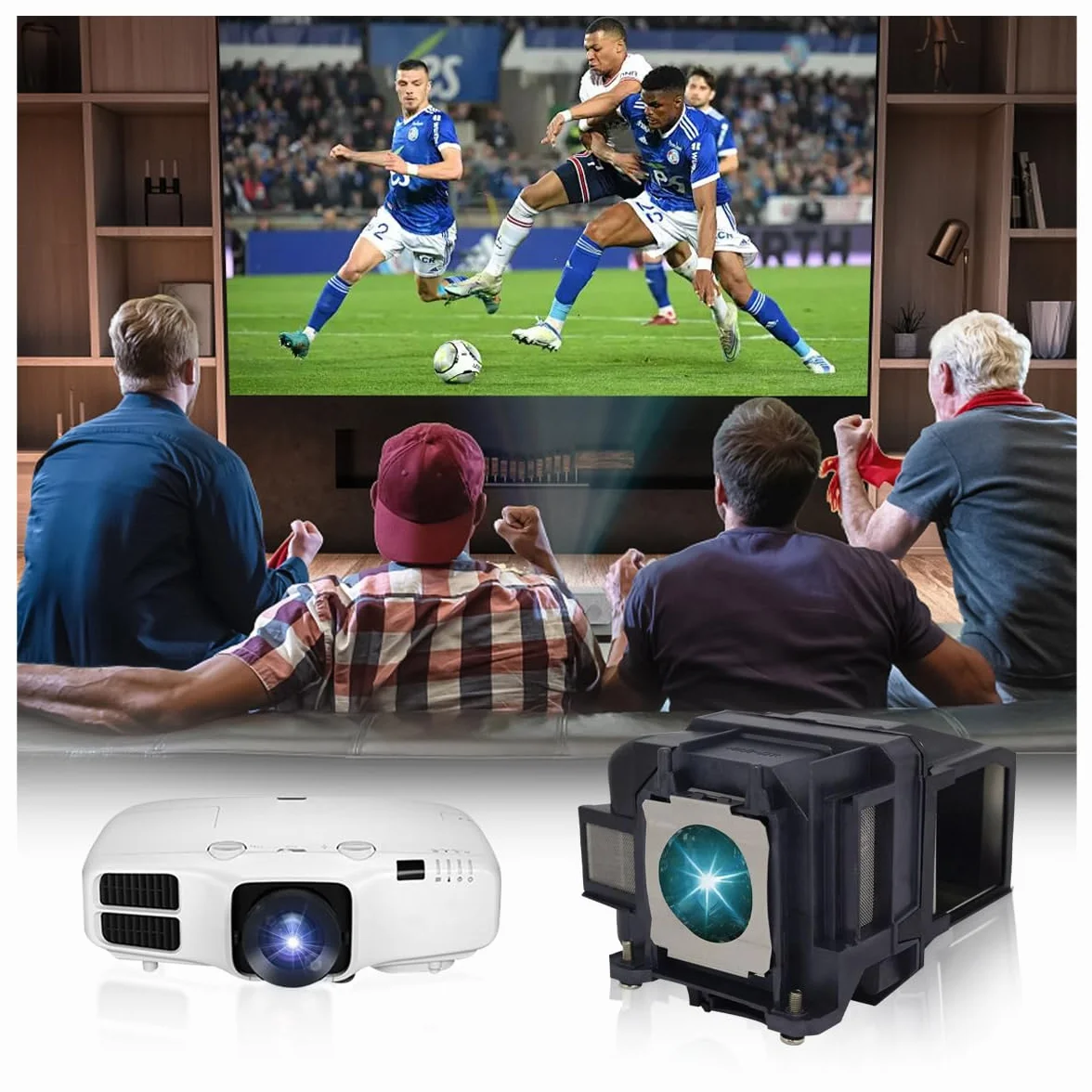 Lampada Proiettore Per Epson ELPLP87/V13H010L87 EB-535W EB-536Wi EB-520 EB-525W EB-530 EB-S03 EB-S17 EB-S18 EH-TW490 EH-TW570 EB-X18 EB-955W Videoproiettore