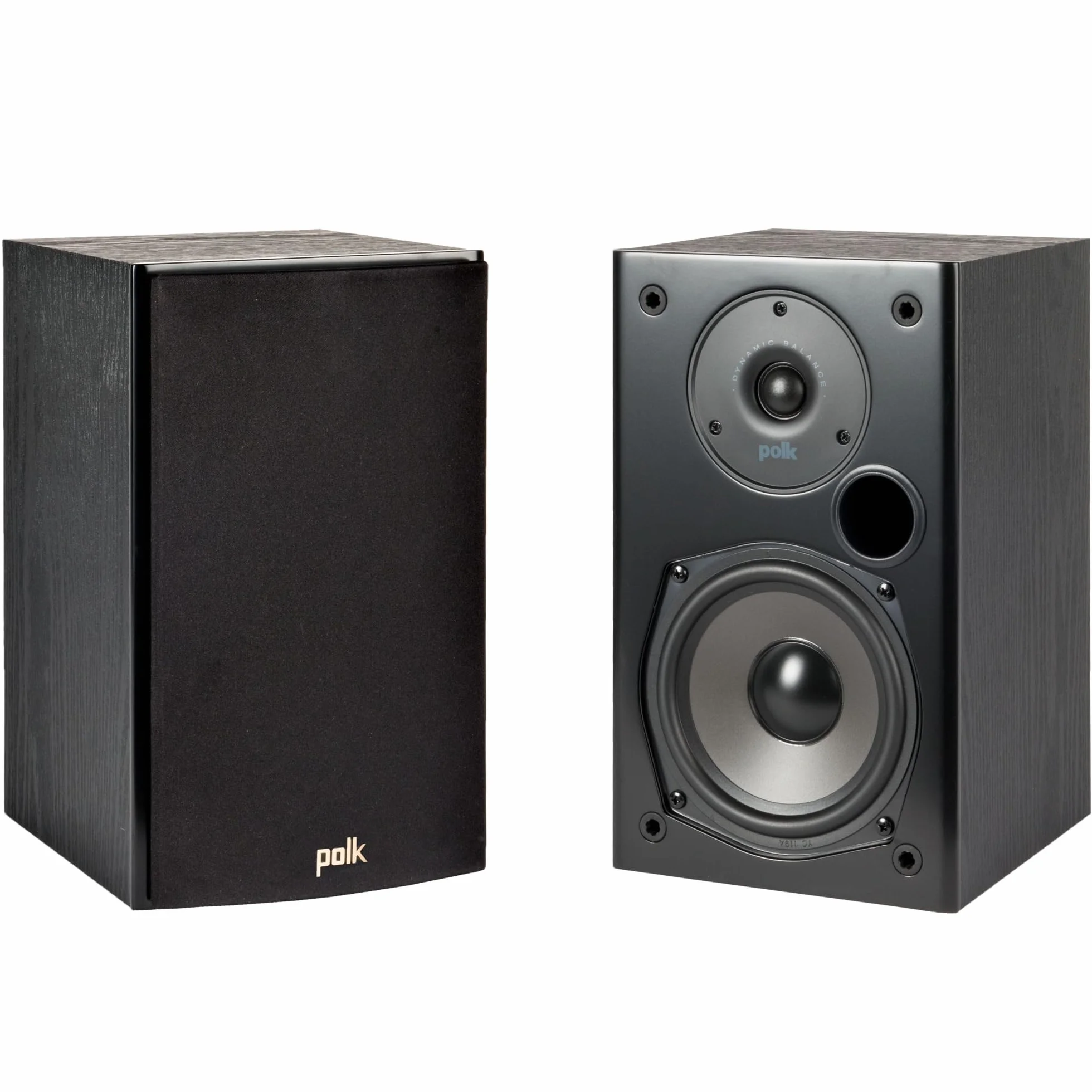 Polk Audio 19040 Diffusore Bookshelf a 2 Vie, Nero